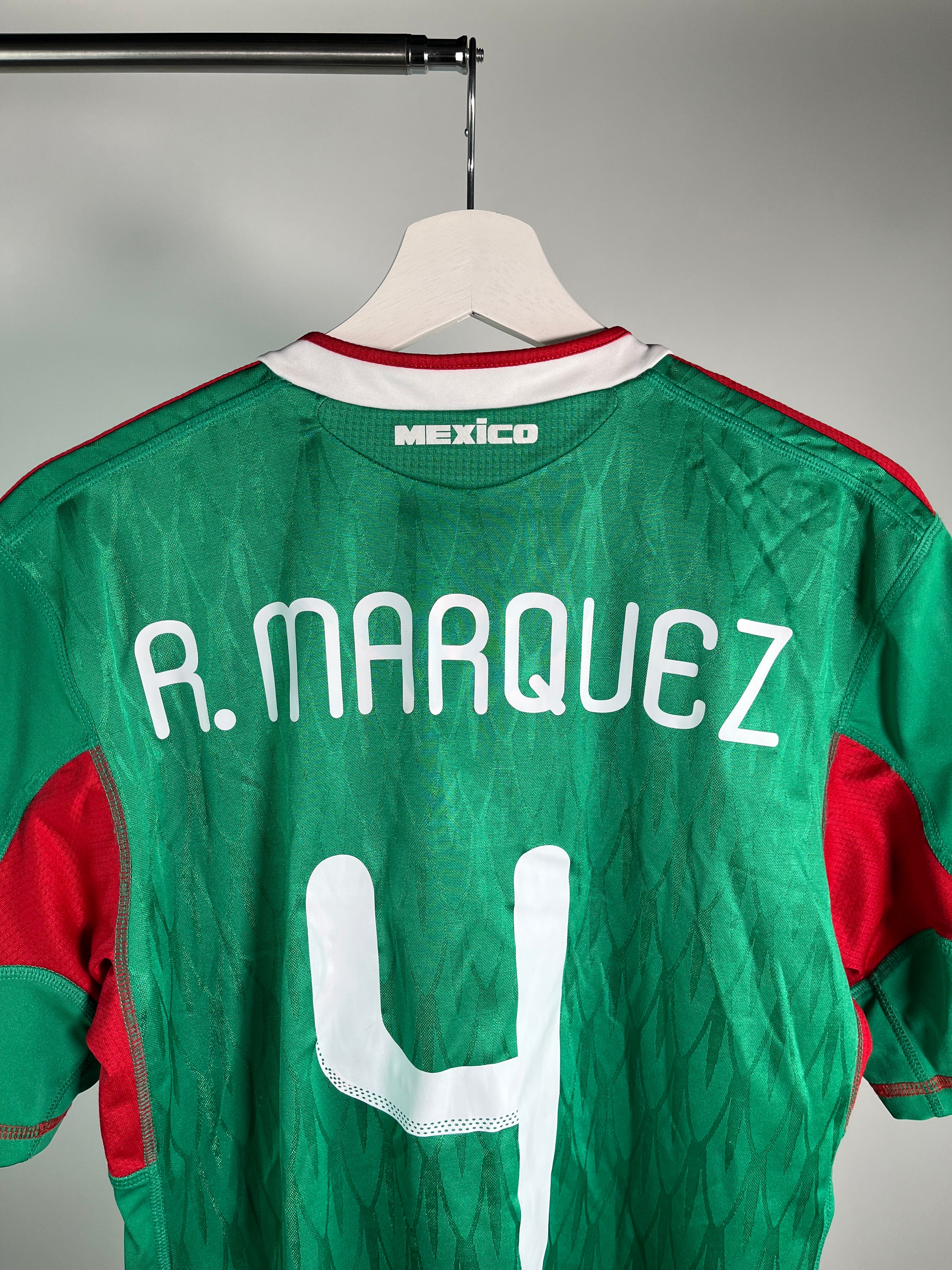 Jersey México Local 2010 2011 *Match Detail vs Francia* Rafael Márquez (M)