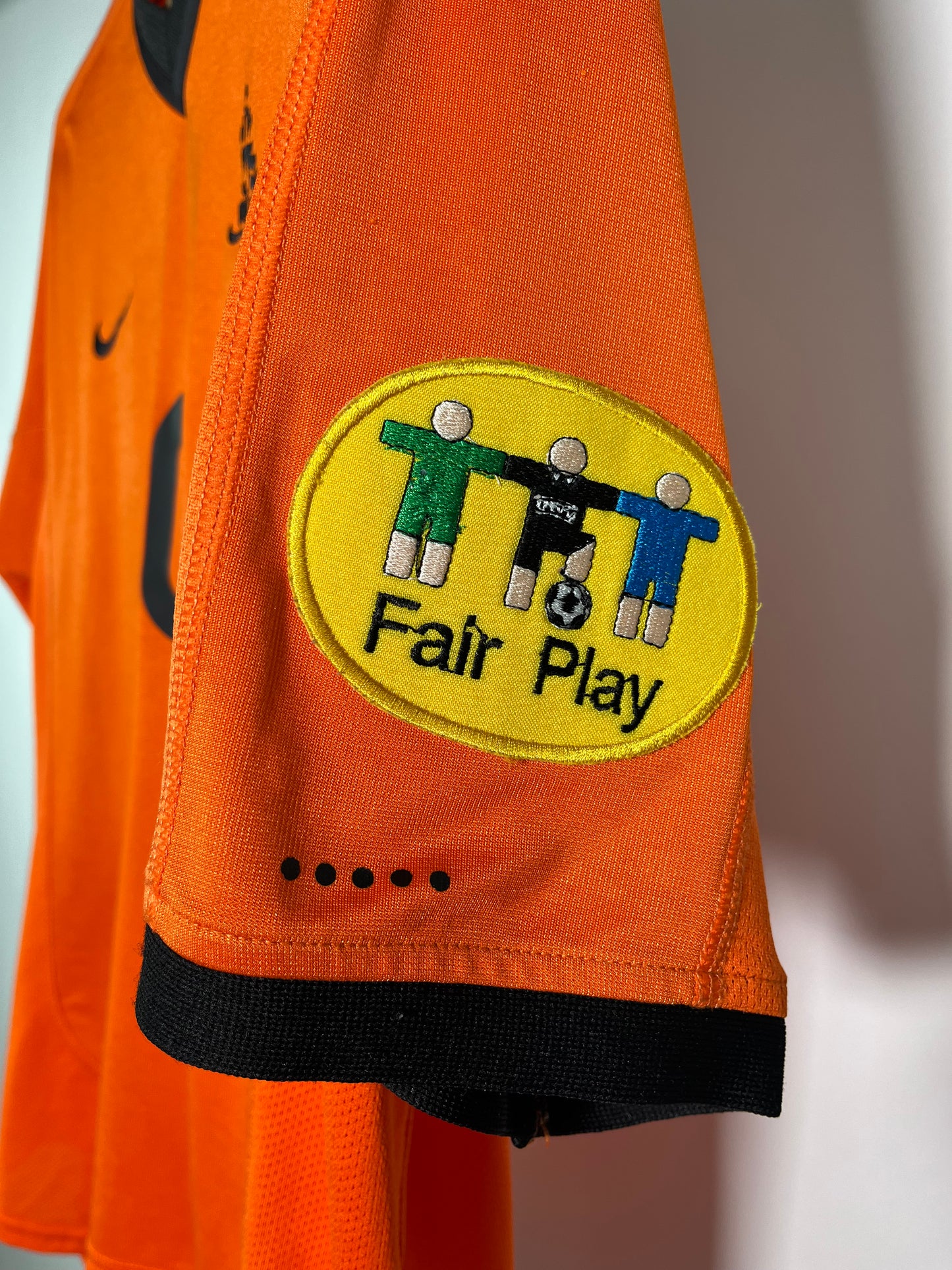 Jersey Holanda Local 2000 2002 *Match Detail* Dennis Bergkamp (L)