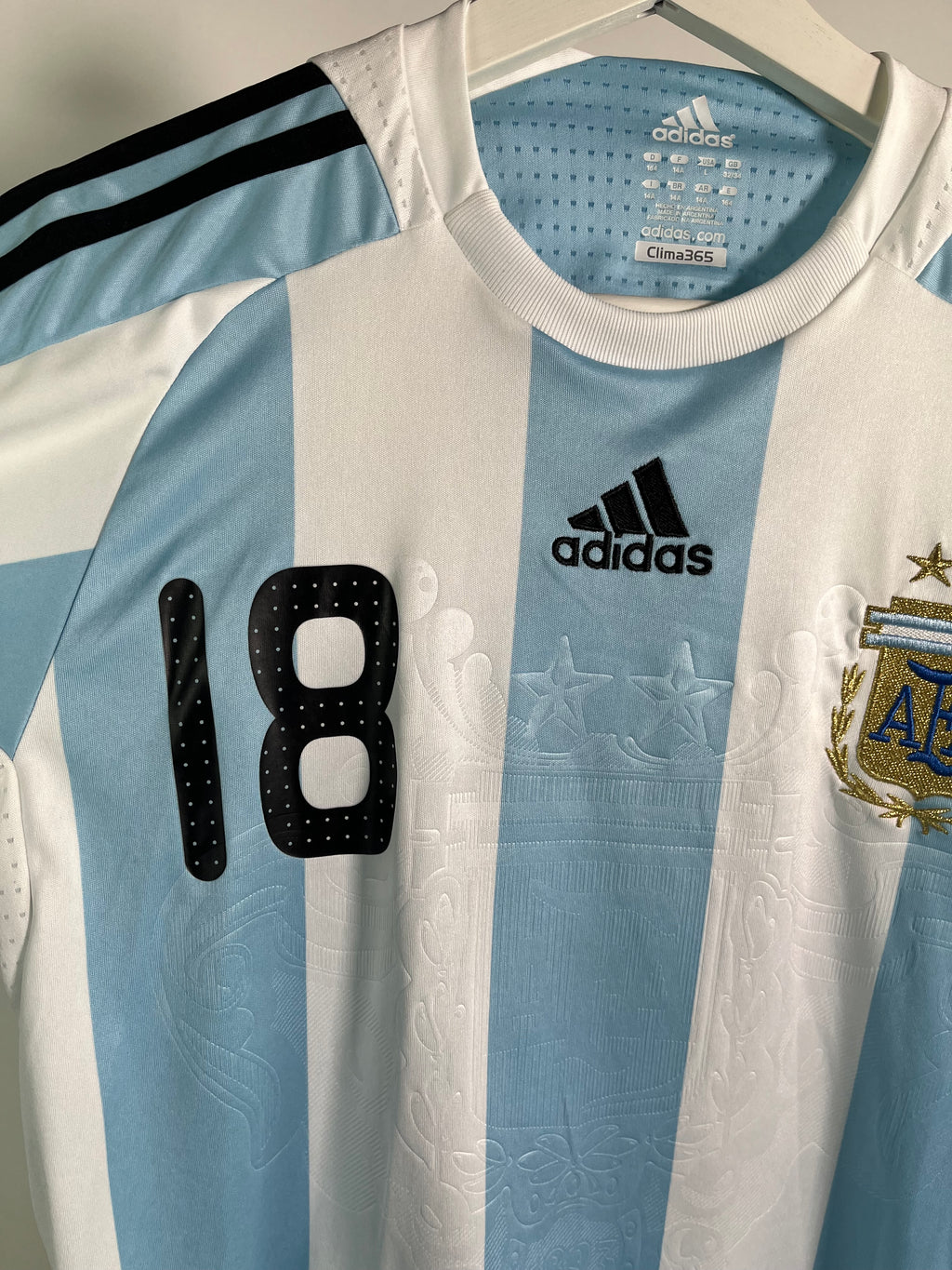 Jersey Argentina Local 2008 2010 Lionel Messi (L niño)