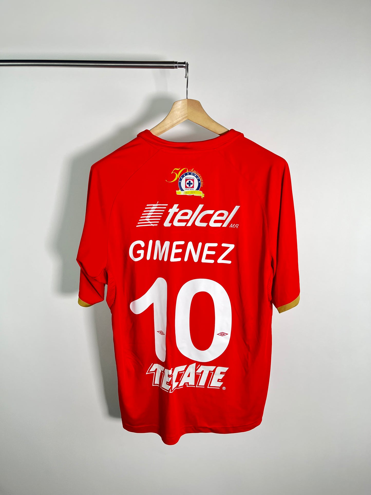 Jersey Cruz Azul Tercera 2013 2014 Christian “Chaco” Giménez (XL)