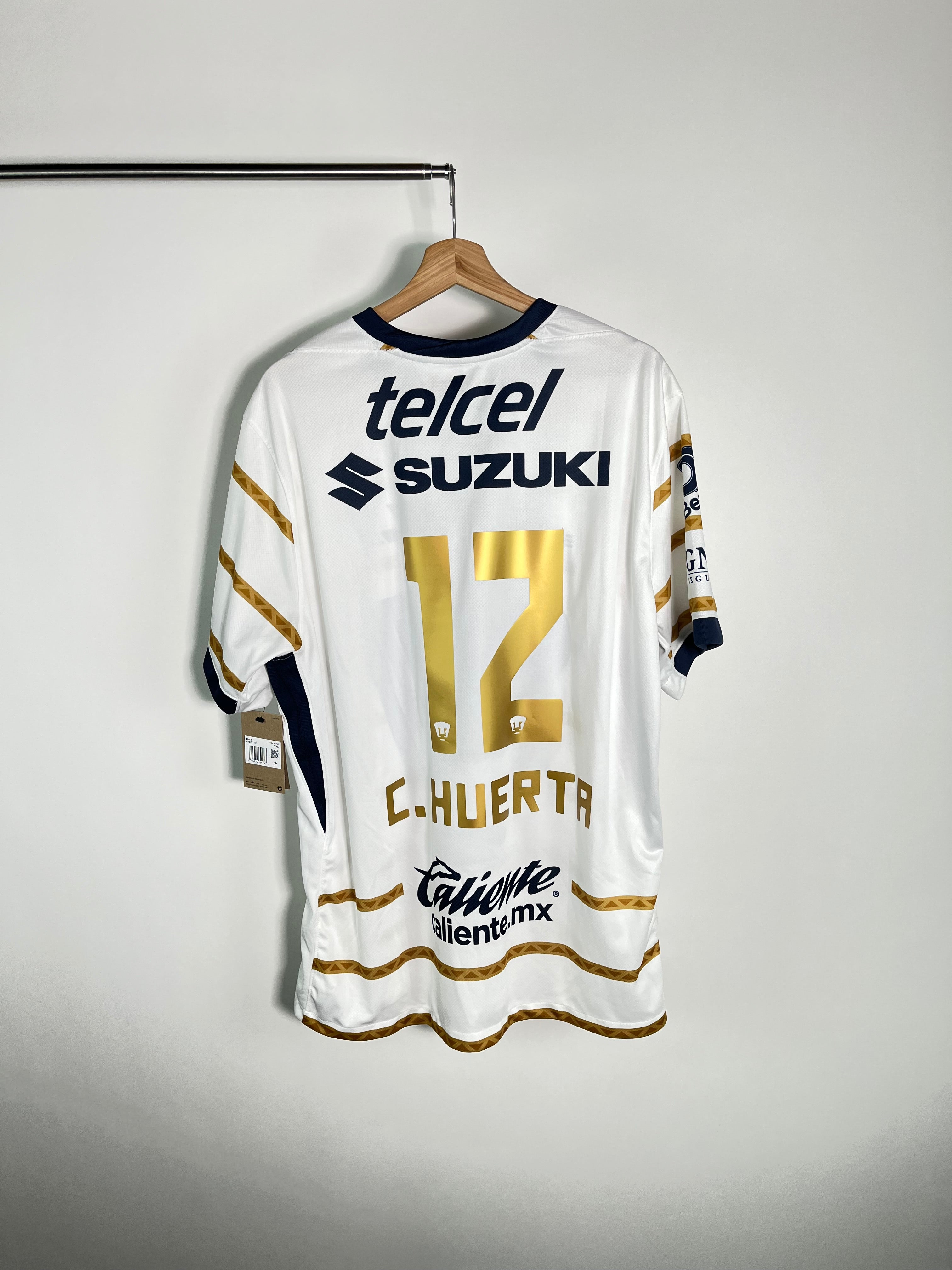 Jersey Pumas Local 2024 2025 César “Chino” Huerta *C/Etiquetas* (XXL)