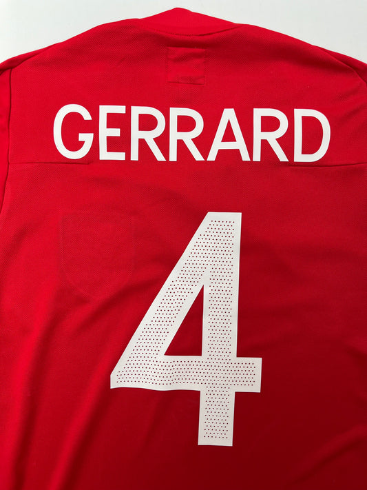 Jersey Inglaterra Visita 2010 2011 Steven Gerrard (M)