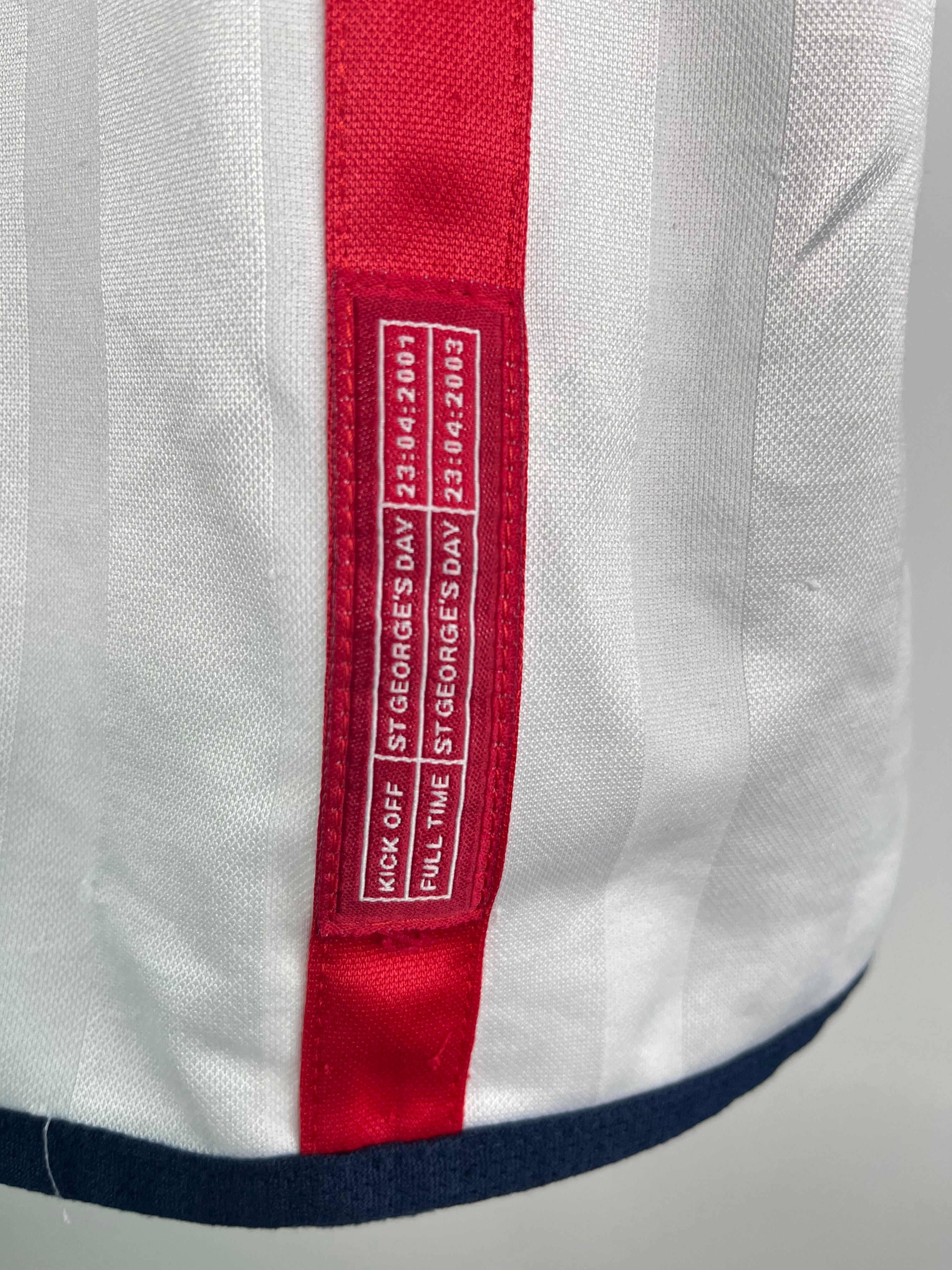 Jersey Inglaterra Local 2002 2003 *Mundial Corea Japón* Paul Scholes (S)