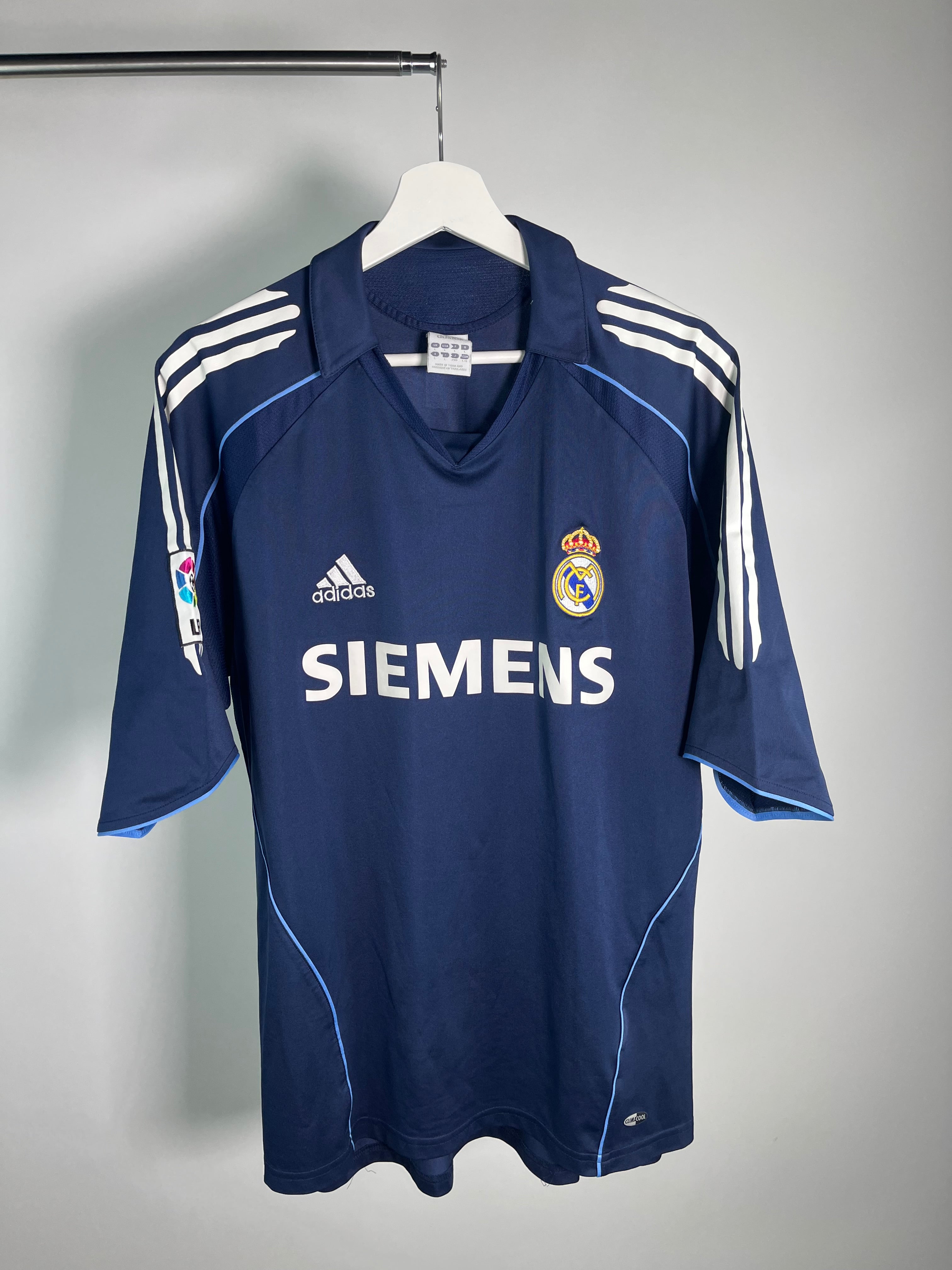 Jersey Real Madrid Visita 2005 2006 Zinedine Zidane (L)