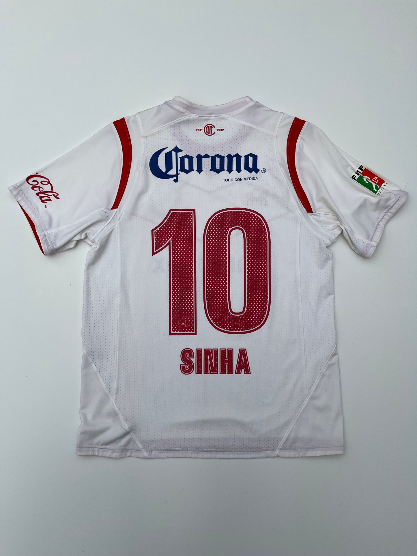 Jersey Toluca Visita 2011 2012 Sinha (S)