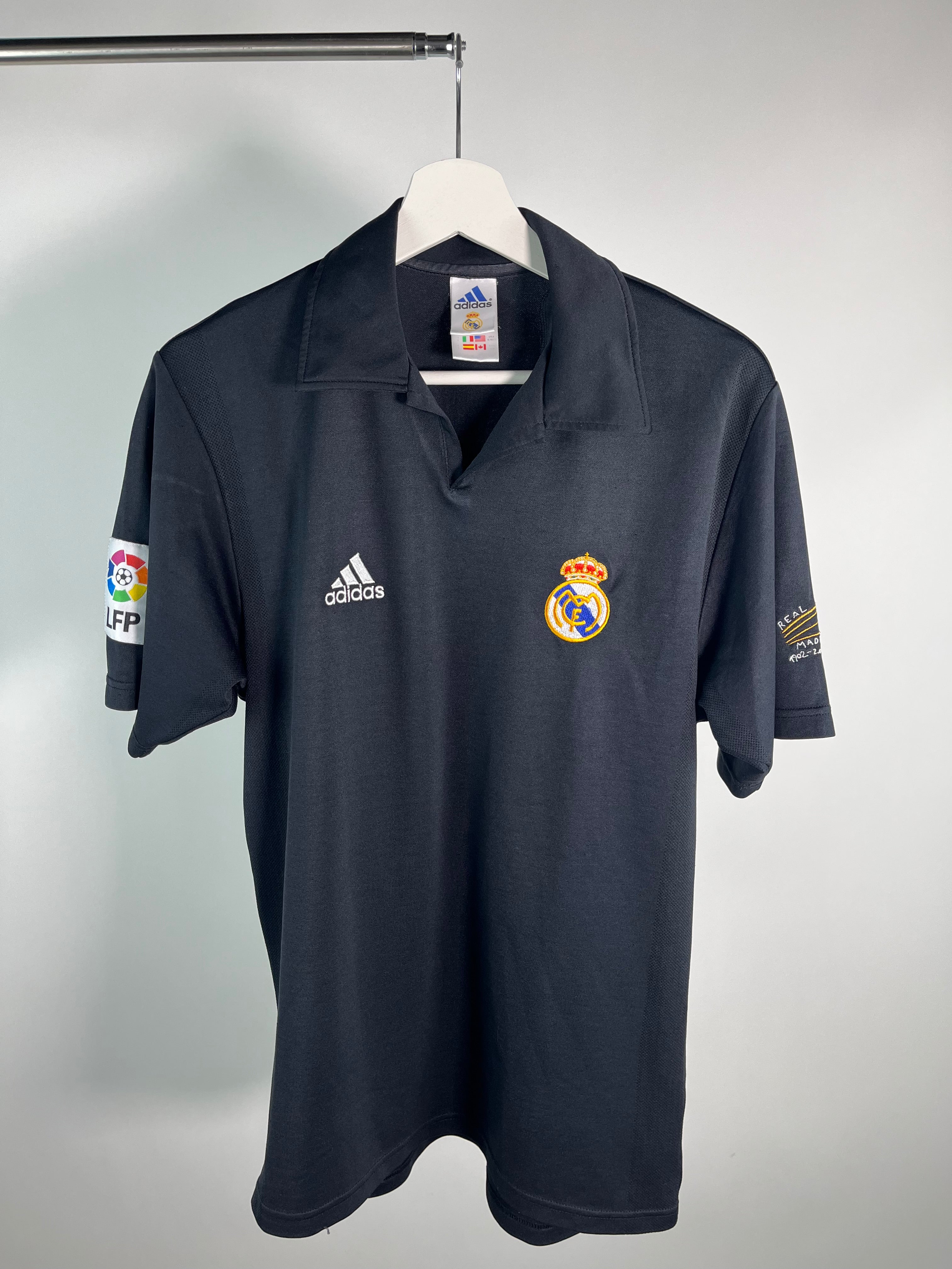 Jersey Real Madrid Visita 2002 2003 Centenario Ronaldo Nazario (S)