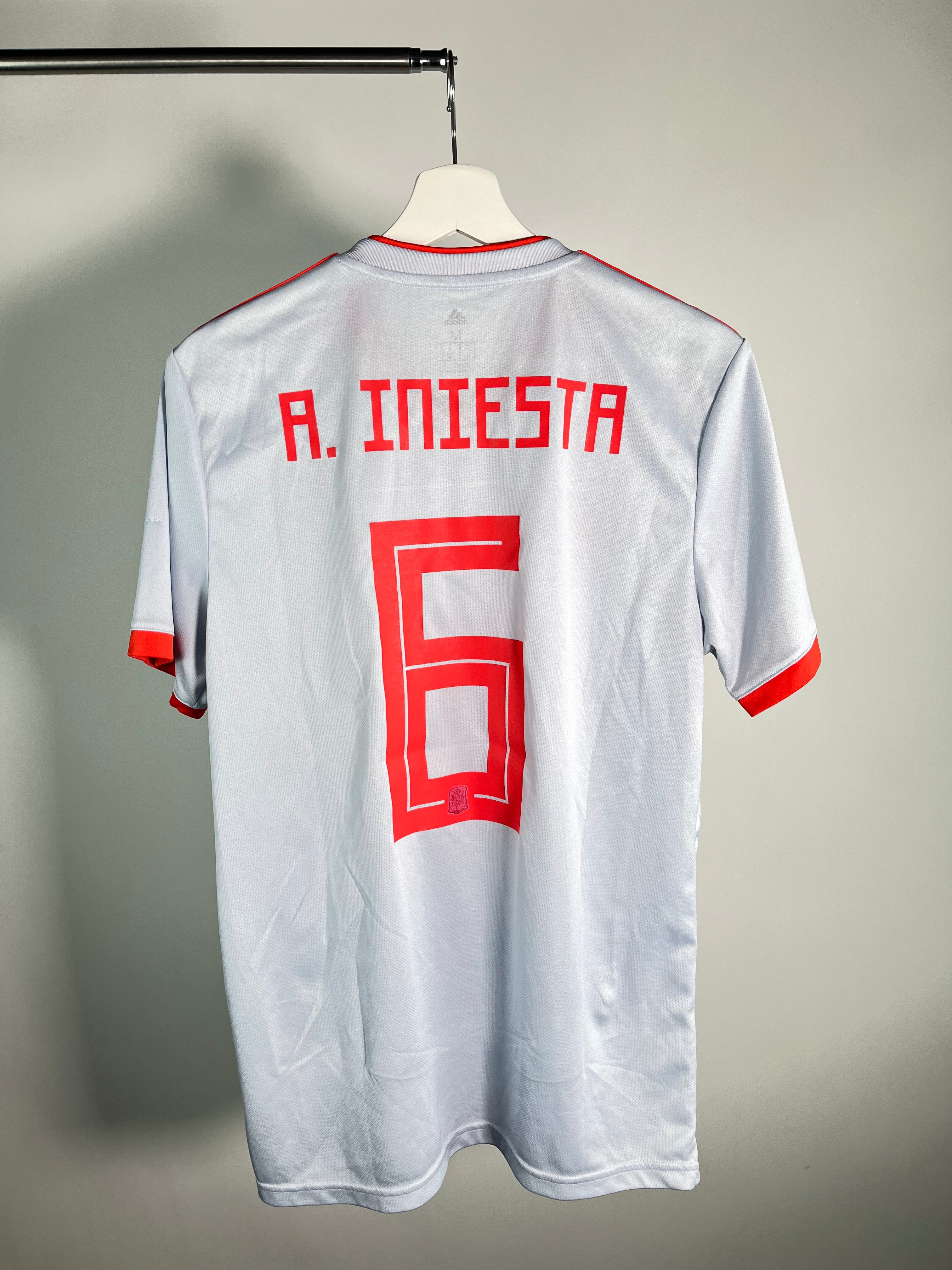 Jersey España Visita 2018 2020 Andrés Iniesta (M)