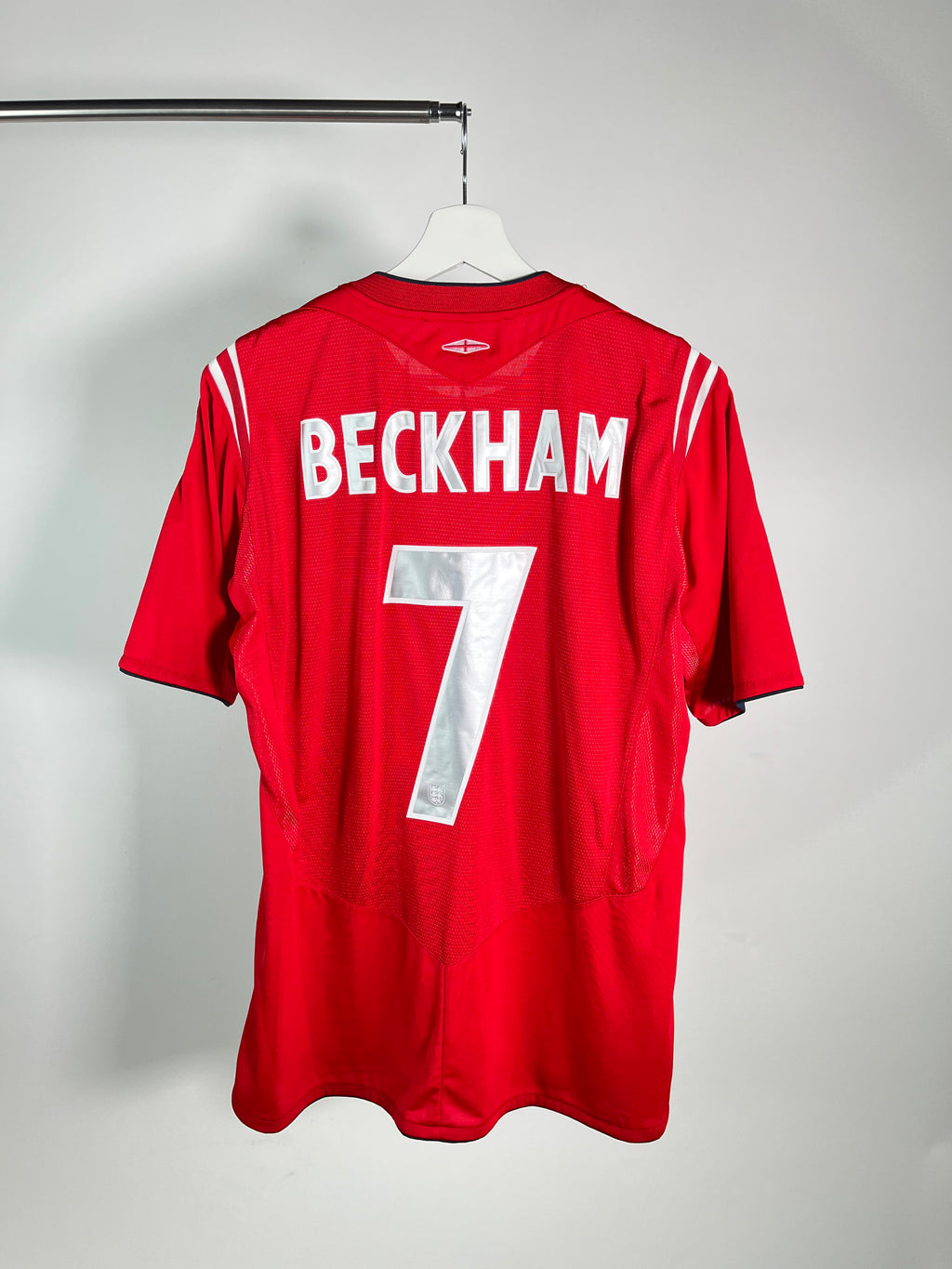 Jersey Inglaterra Visita 2004 2006 David Beckham (M)