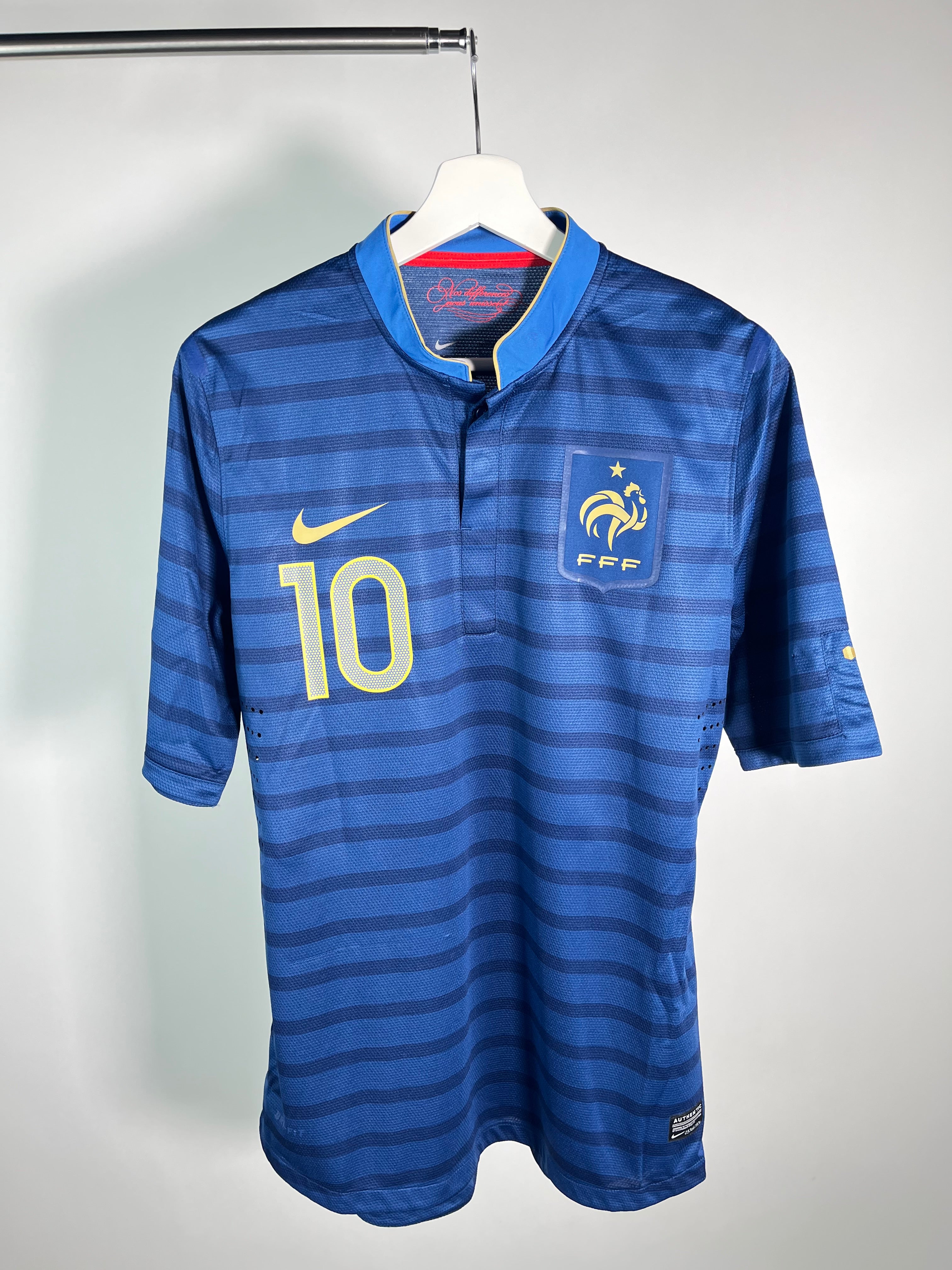 Jersey Francia Local 2012 2013 Versión Jugador Karim Benzema (L)