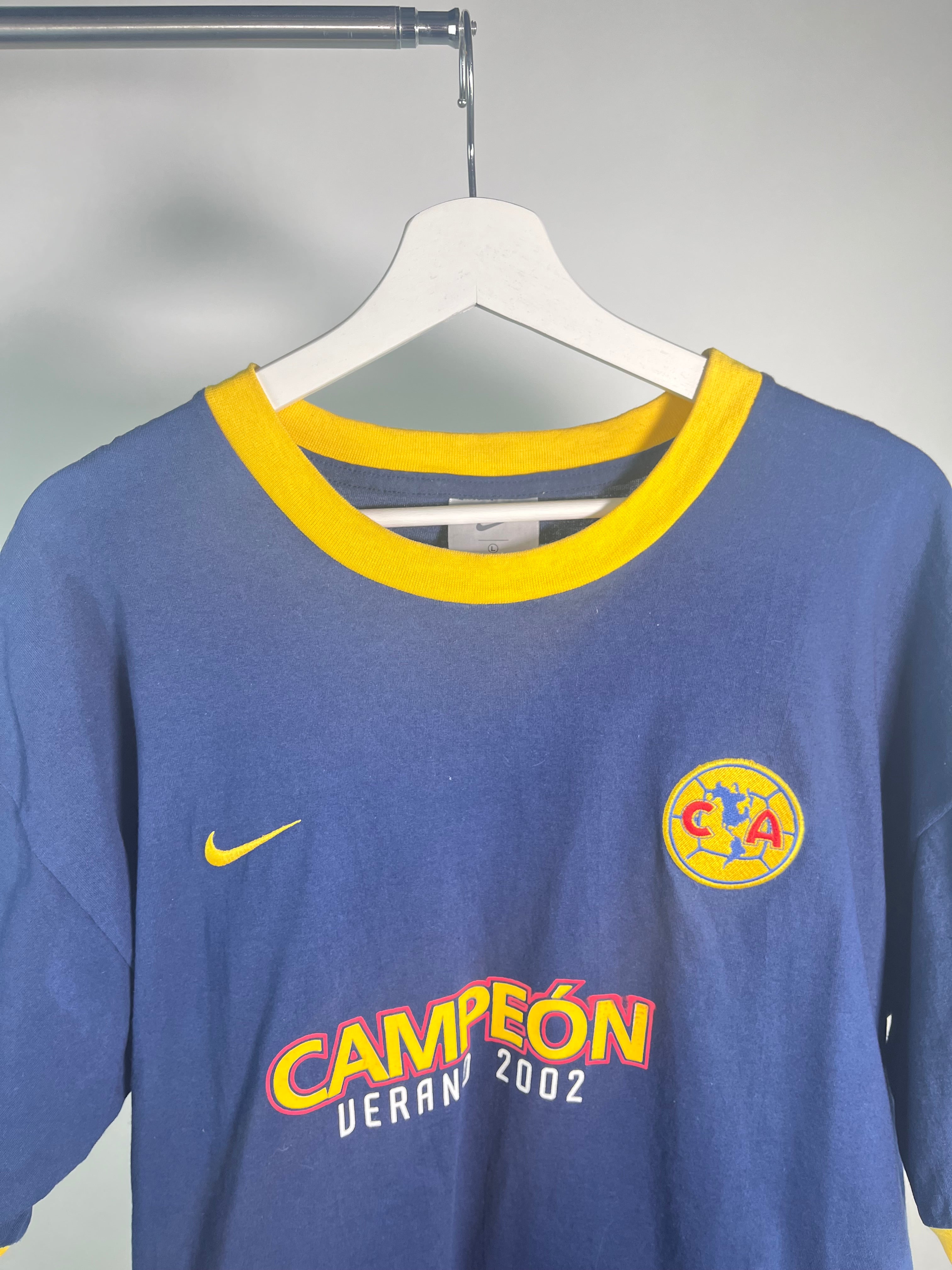 Playera Club América Especial Campeonato 2002 (L)