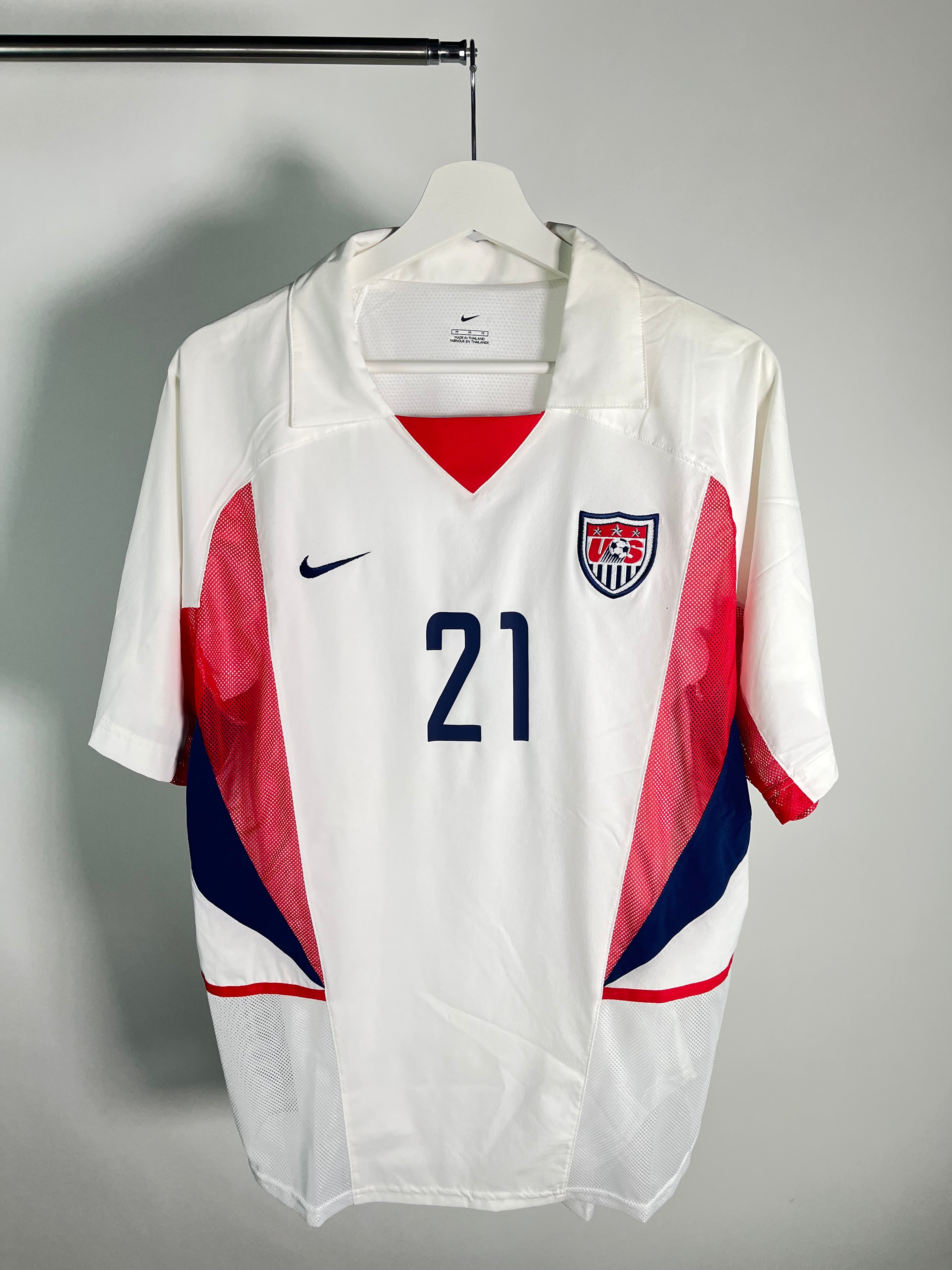 Jersey Estados Unidos Local 2002 2004 *Mundial Corea Japón* Versión Jugador Landon Donovan (M)