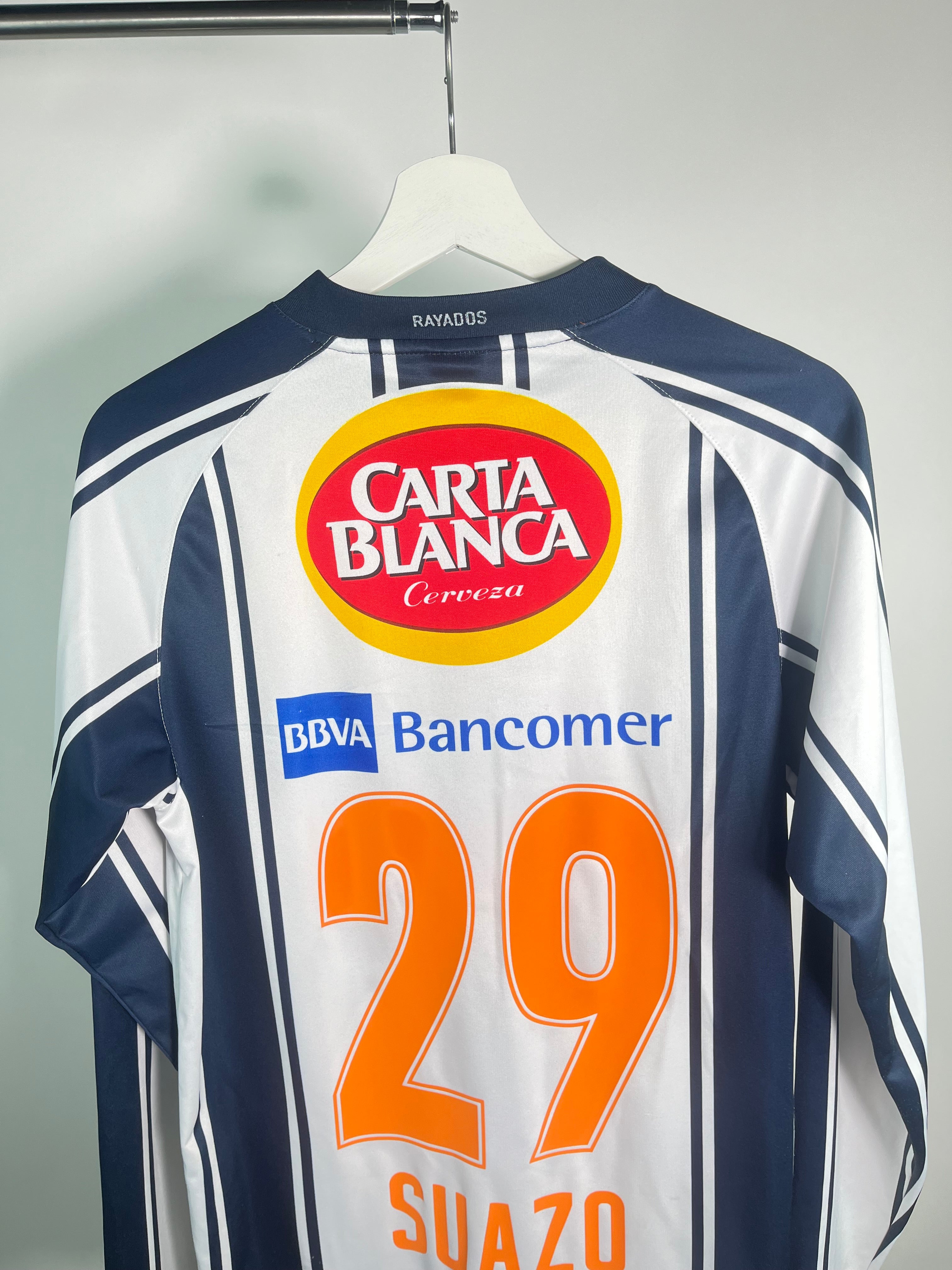 Jersey Rayados Monterrey Local 2008 2009 Manga Larga Humberto Suazo (S)