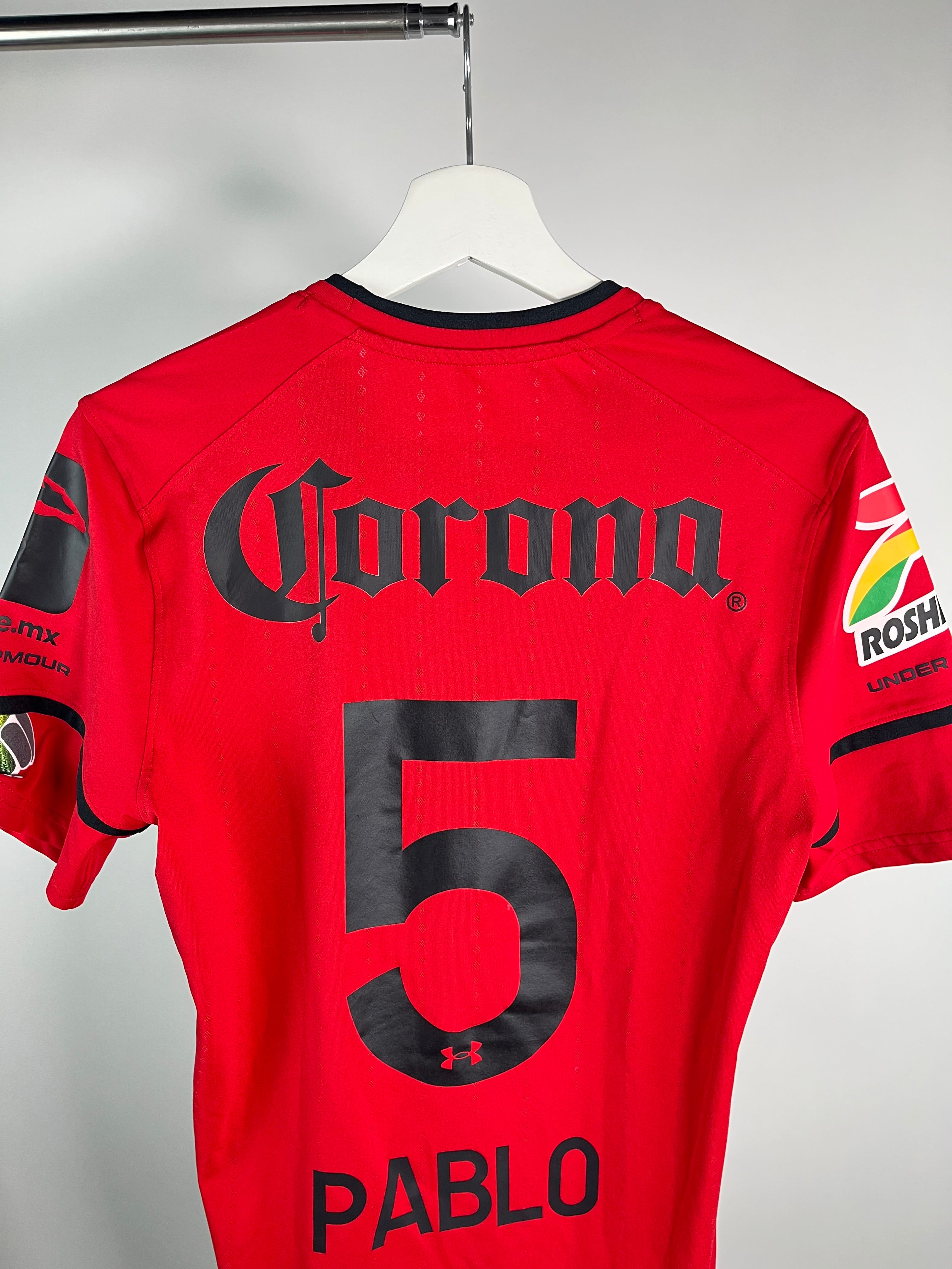 Jersey Toluca Local 2021 2022 Match Worn Pablo González (M)