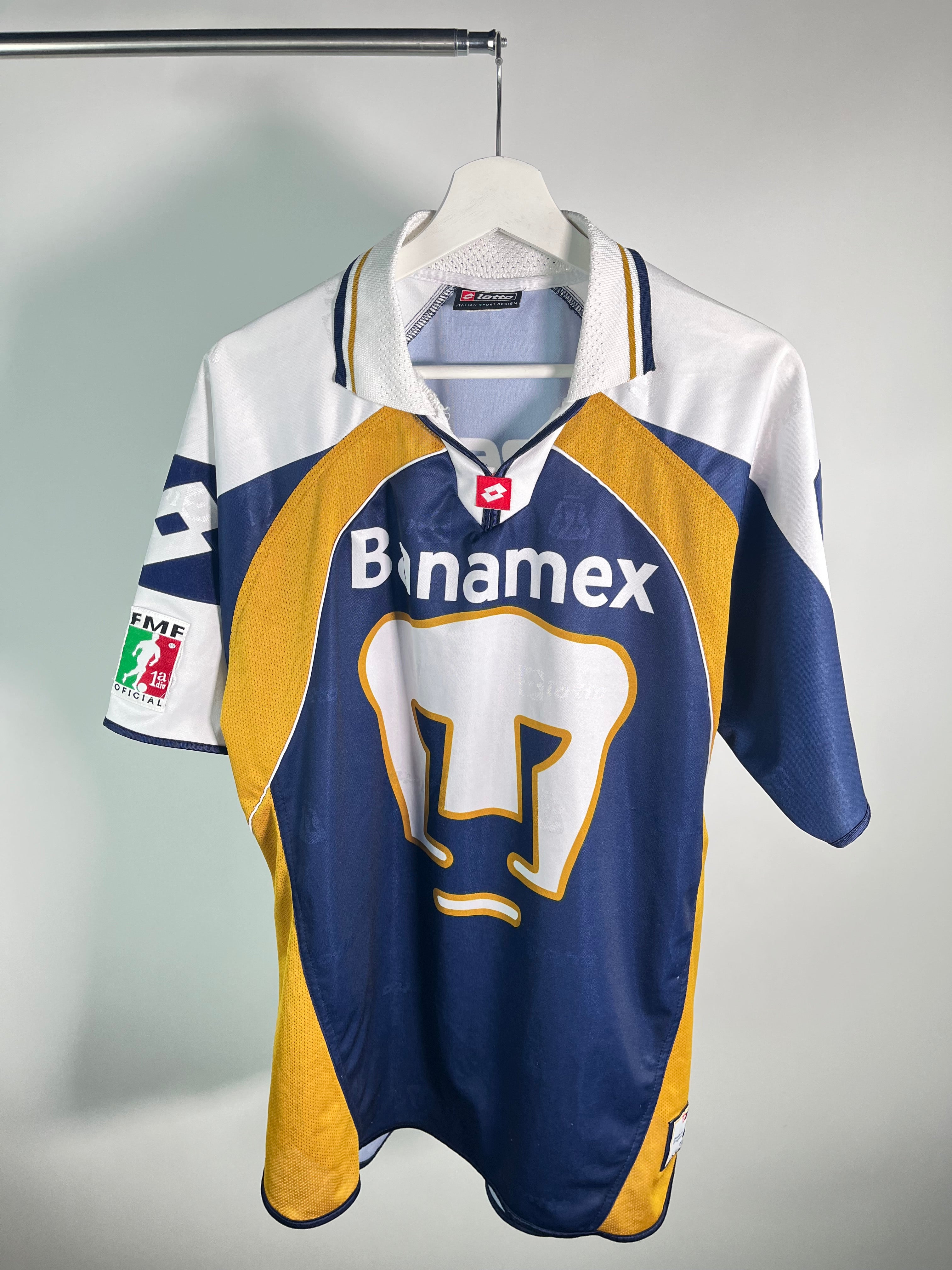 Jersey Pumas Local 2002 2003 Joaquín Beltrán (L)