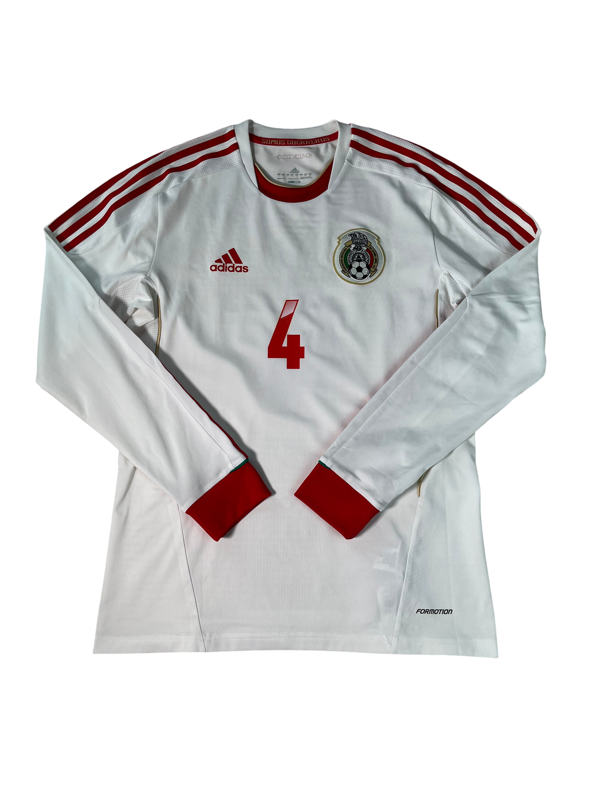 Jersey México Visita 2013 2014 Versión Jugador *Formotion* Manga Larga Rafael Márquez (L)