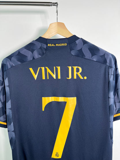Jersey Real Madrid Visita 2023 2024 Vinícius Júnior  (L)