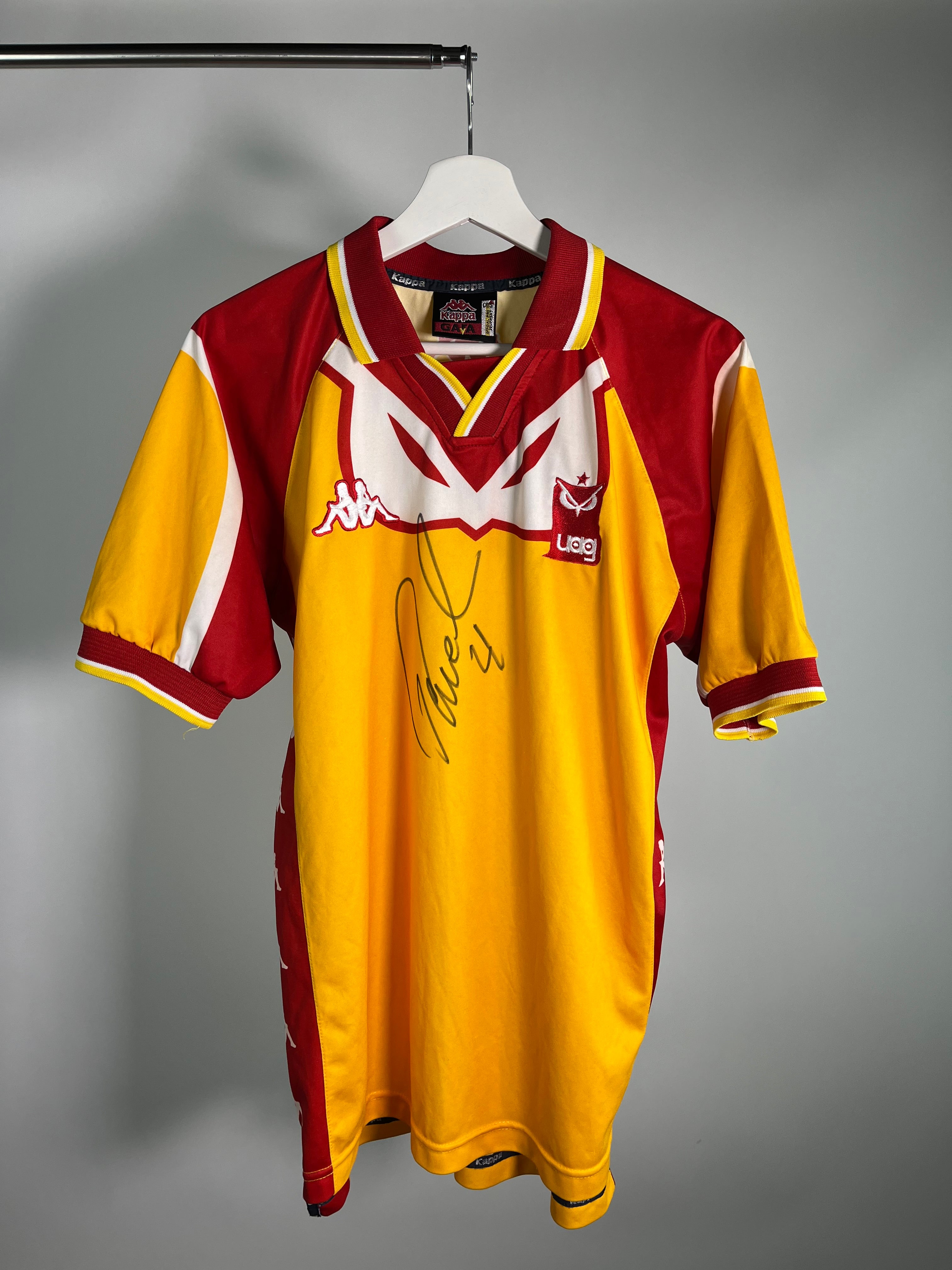Jersey Tecos Visita 1998 1999 Autografiado Por Pável Pardo (S)