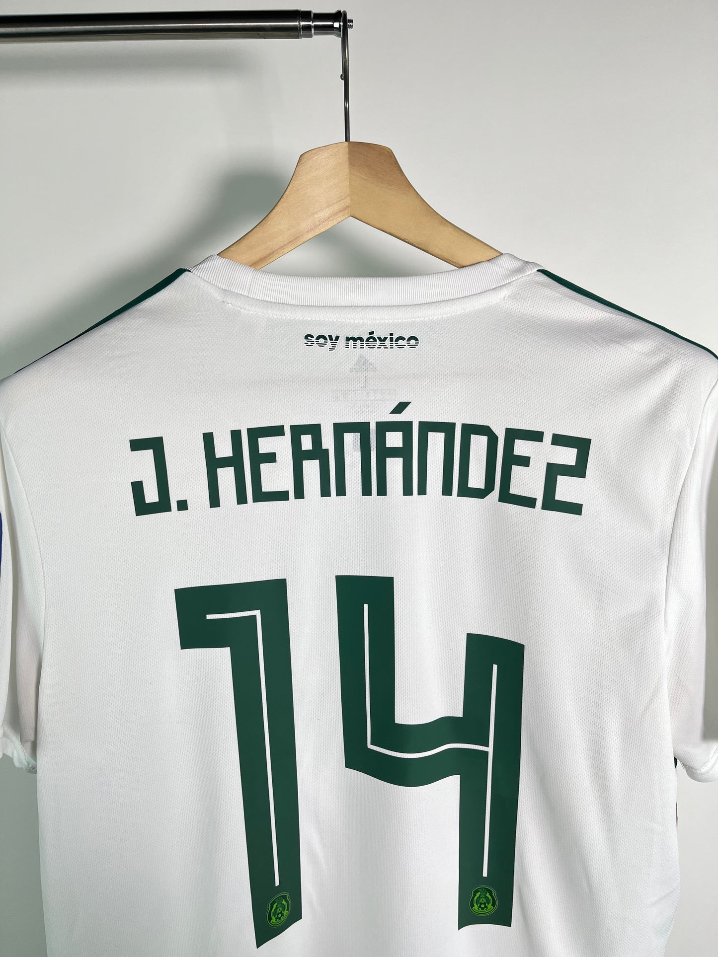 Jersey México Visita 2018 2019 *Match Detail vs Corea del Sur* Javier Hernández (L)