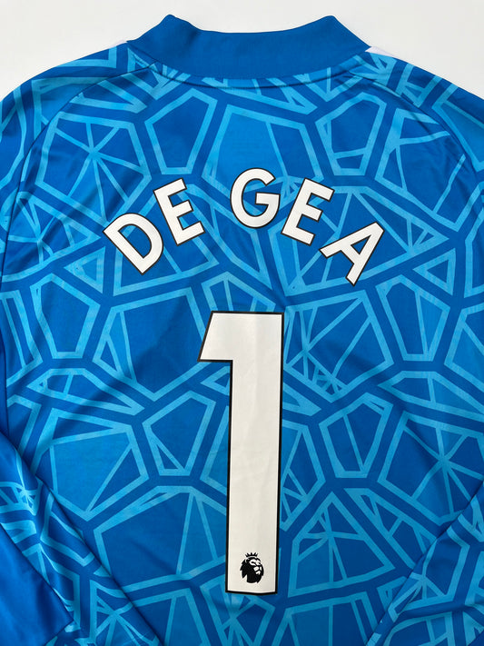 Jersey Manchester United Portero 2022 2023 Manga Larga David De Gea (L)