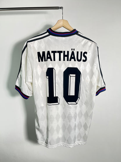 Jersey Bayern Munich Visita 1997 1998 Lothar Matthäus (L)