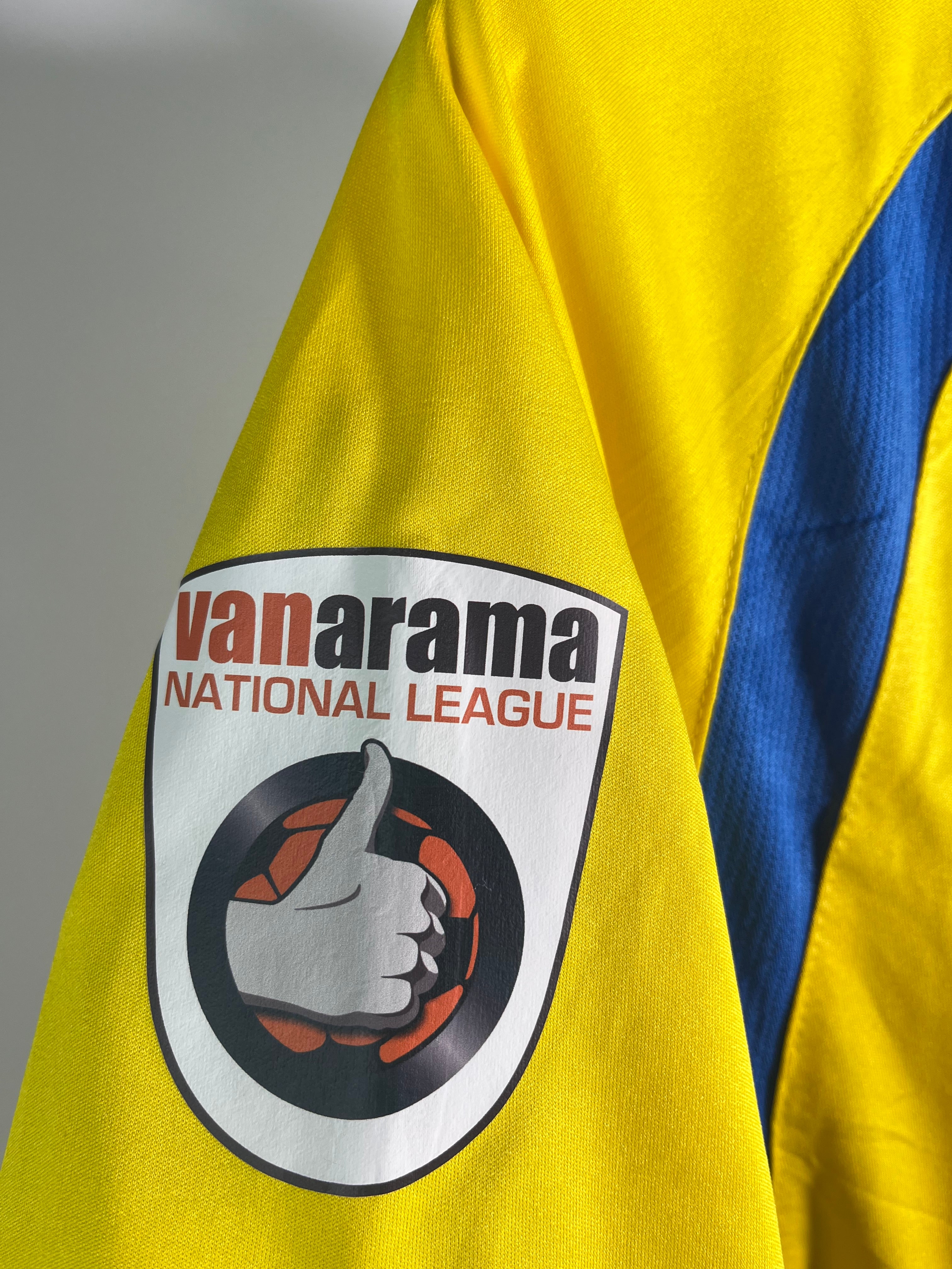 Jersey Kidderminster Harriers Visita 2015 2016 Utilería Green (S)