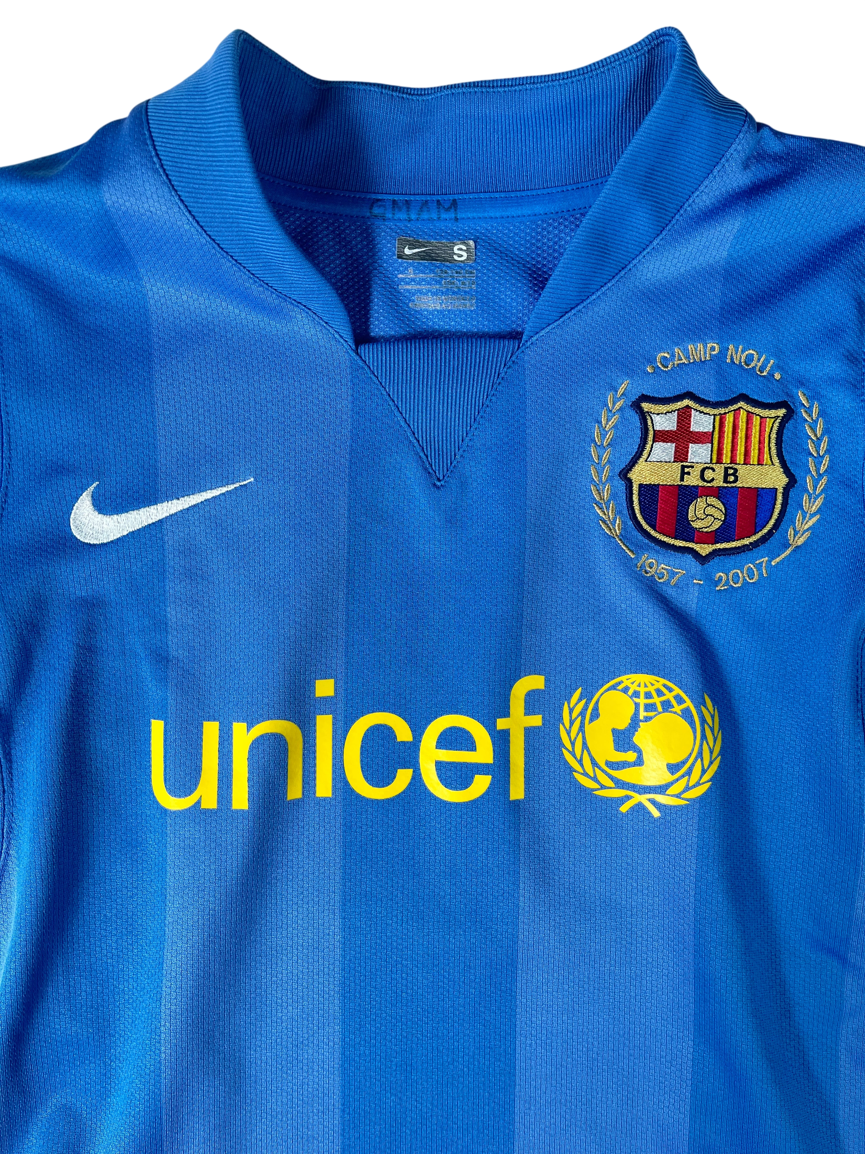 Jersey Barcelona Portero 2007 2008 Utilería Manga Larga (S Niño)