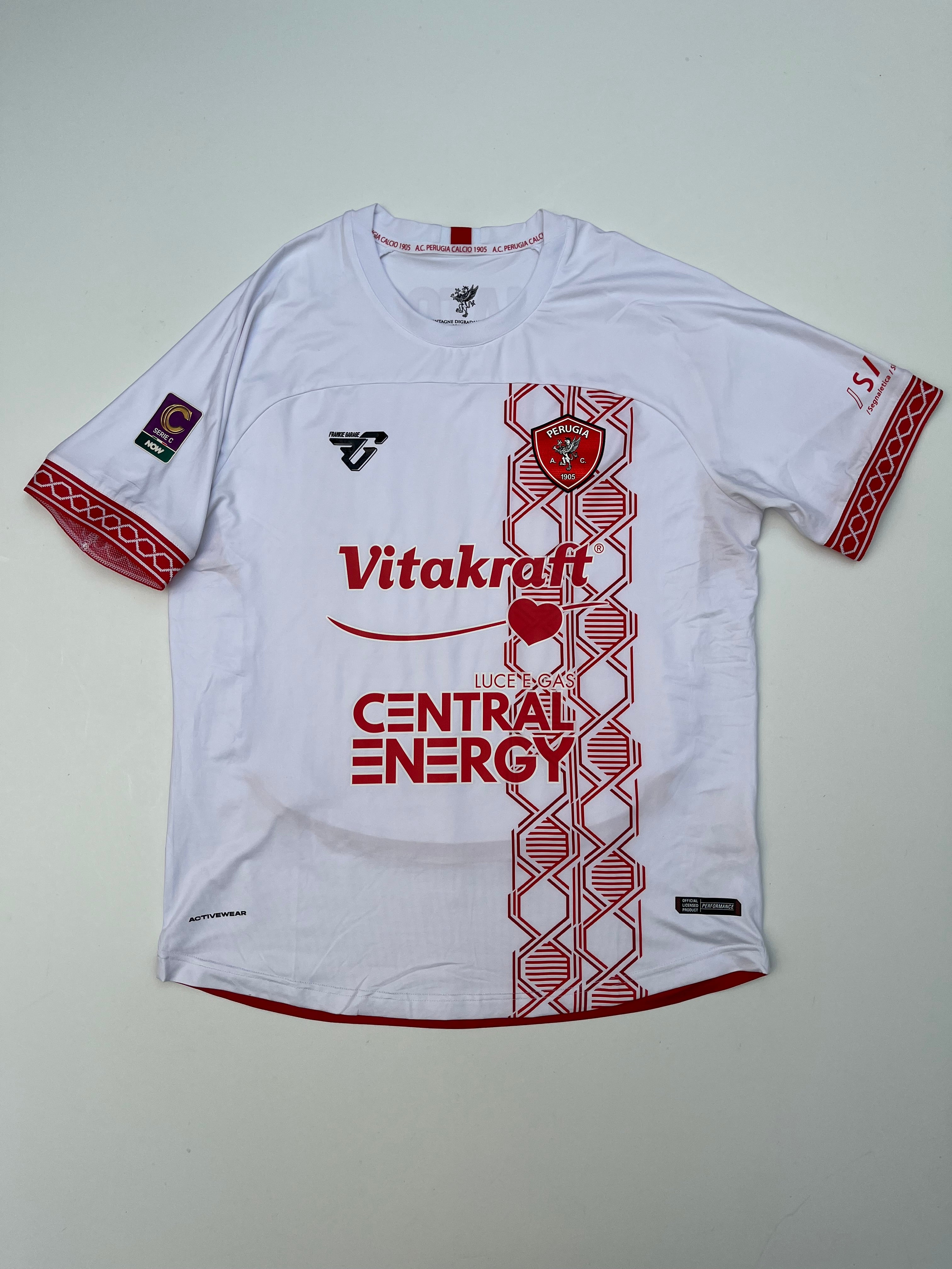 Jersey Perugia Visita 2024 2025 Match Worn Ryder Matos (L)