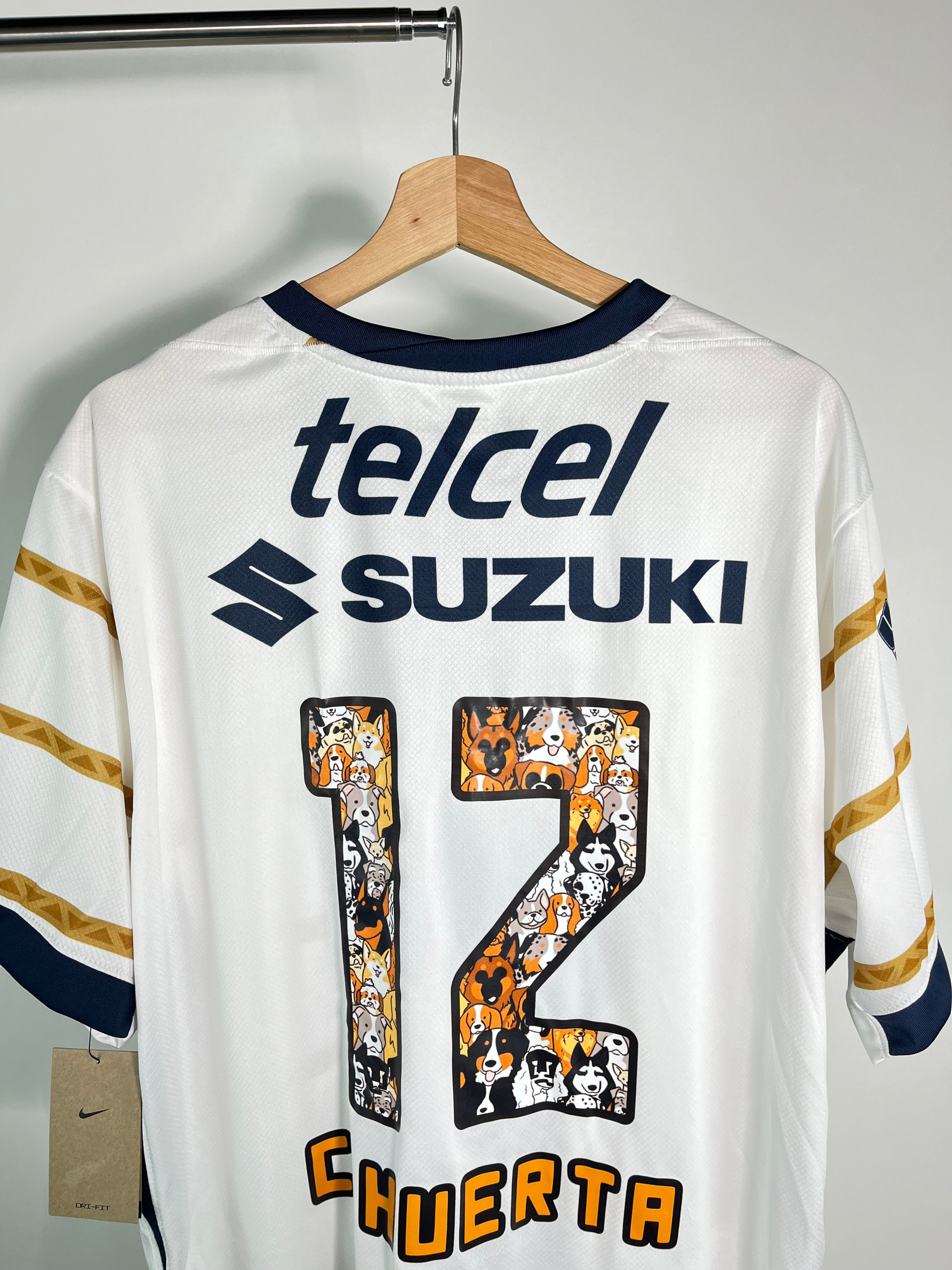 Jersey Pumas Local 2024 2025 César Huerta *C/Etiquetas* (XXL)