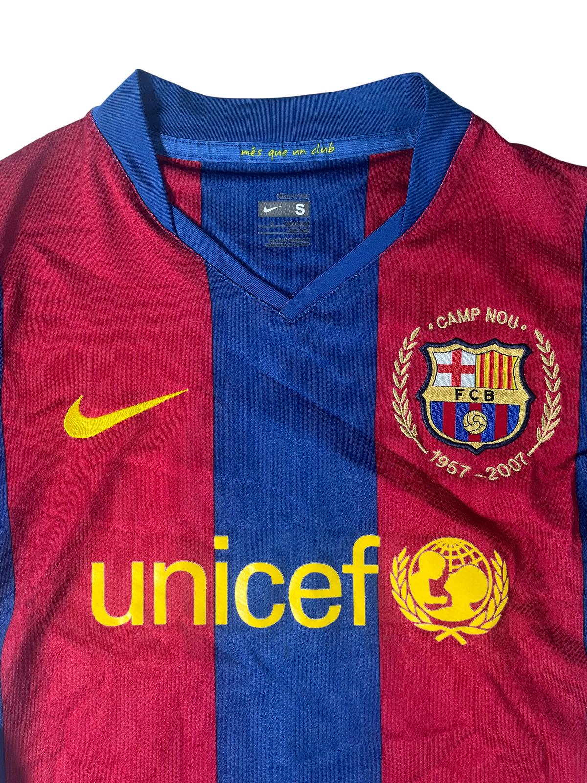 Jersey Barcelona Local 2007 2008 (S Niño)