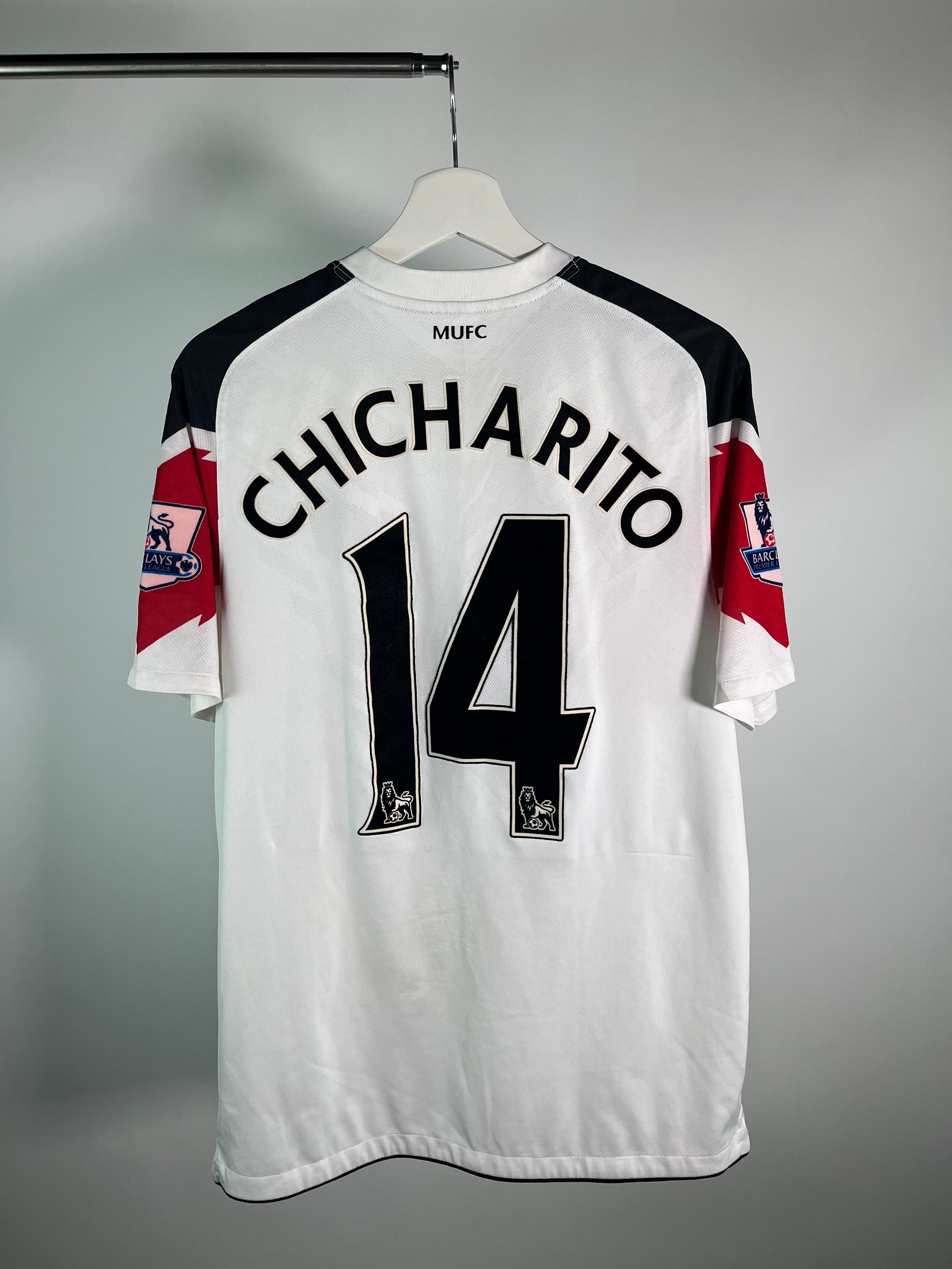 Jersey Manchester United Visita 2010 2011 Javier Chicharito Hernández (M)