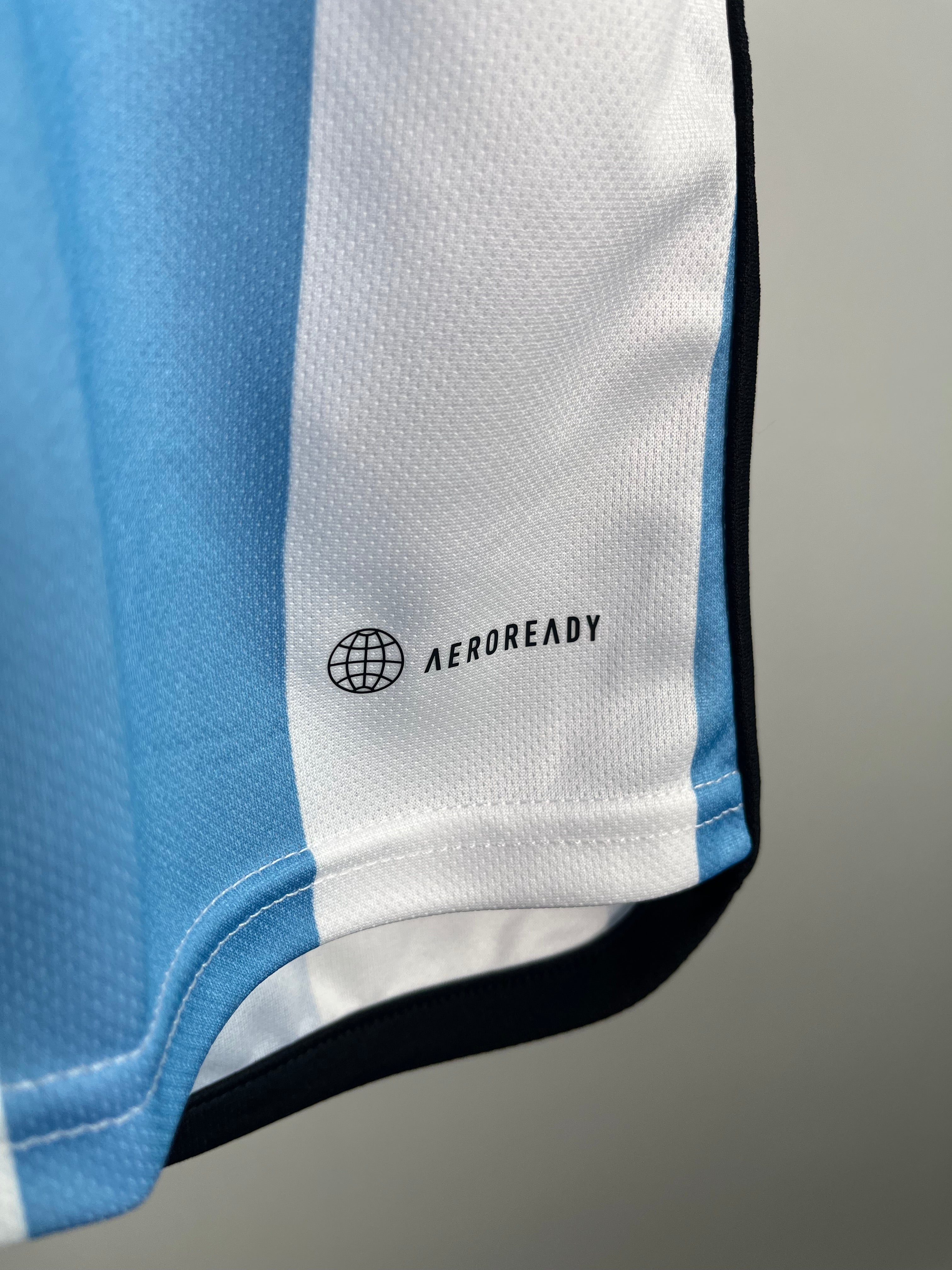 Jersey Argentina Local 2022 2024 *Match Detail Final vs Francia* *C/Etiquetas* Lionel Messi (M)