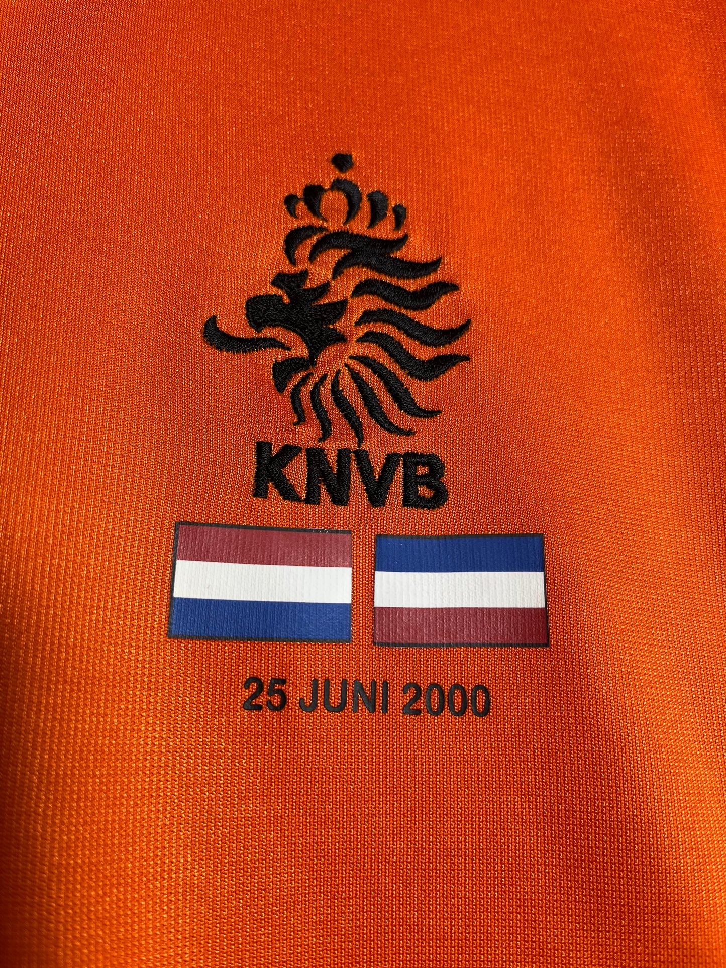 Jersey Holanda Local 2000 2002 *Match Detail* Dennis Bergkamp (L)