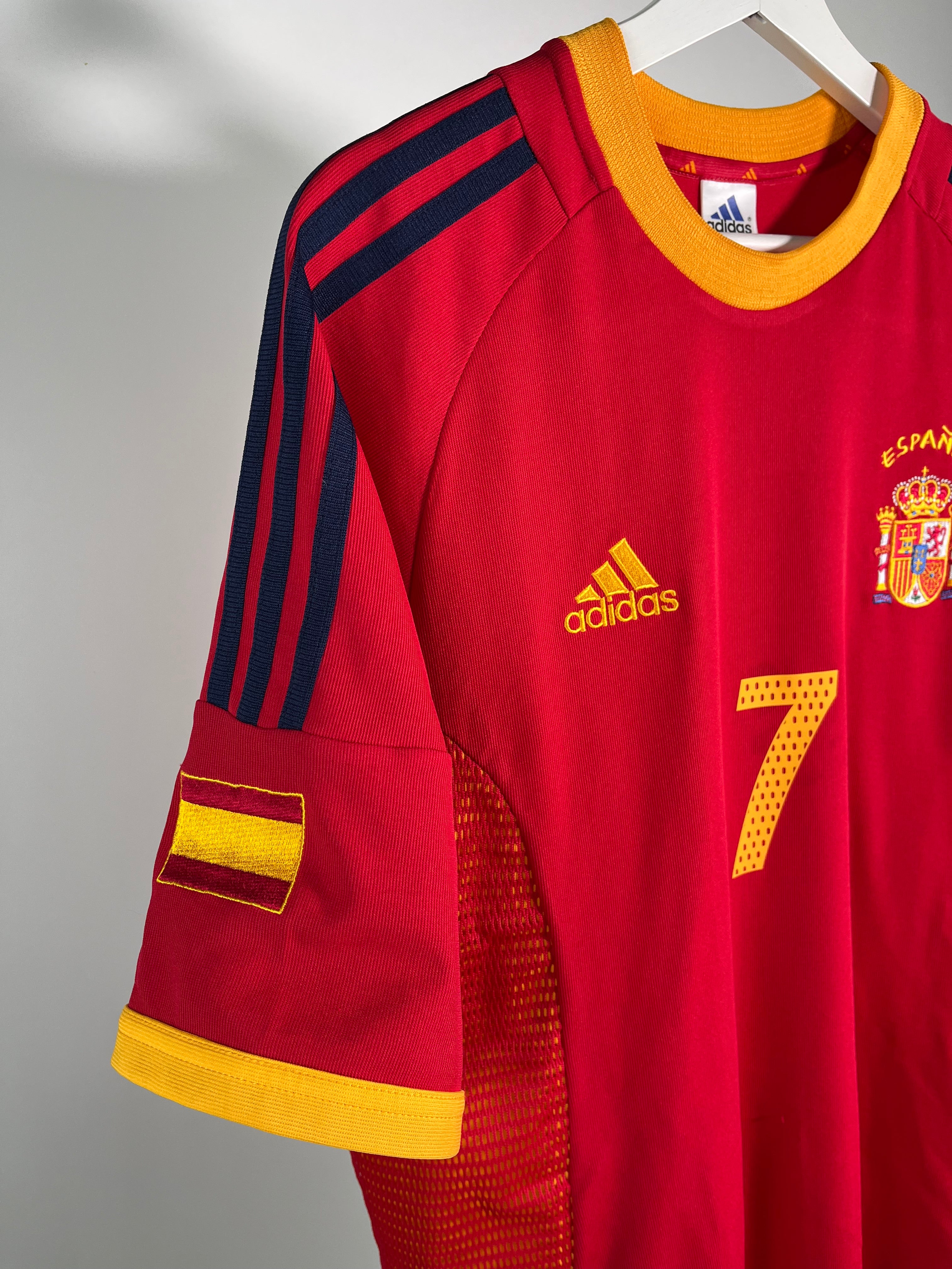 Jersey España Local 2002 2004 Raúl González (M)