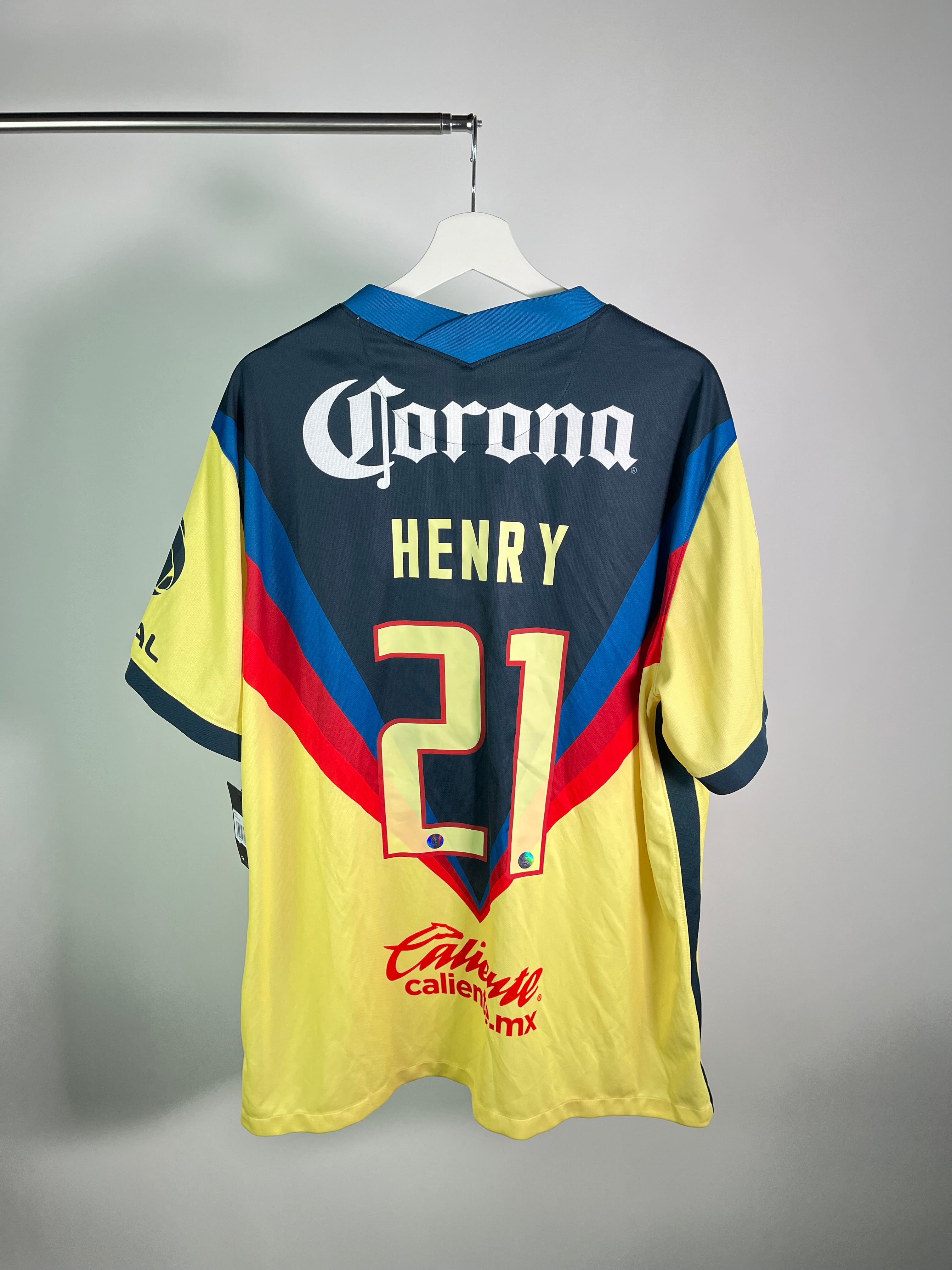 Jersey Club América Local 2020 2021 Henry Martín *C/Etiquetas* (XXL)