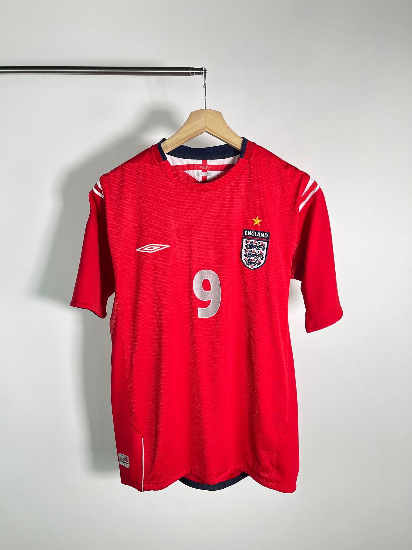 Jersey Inglaterra Visita 2004 2006 Wayne Rooney (M)