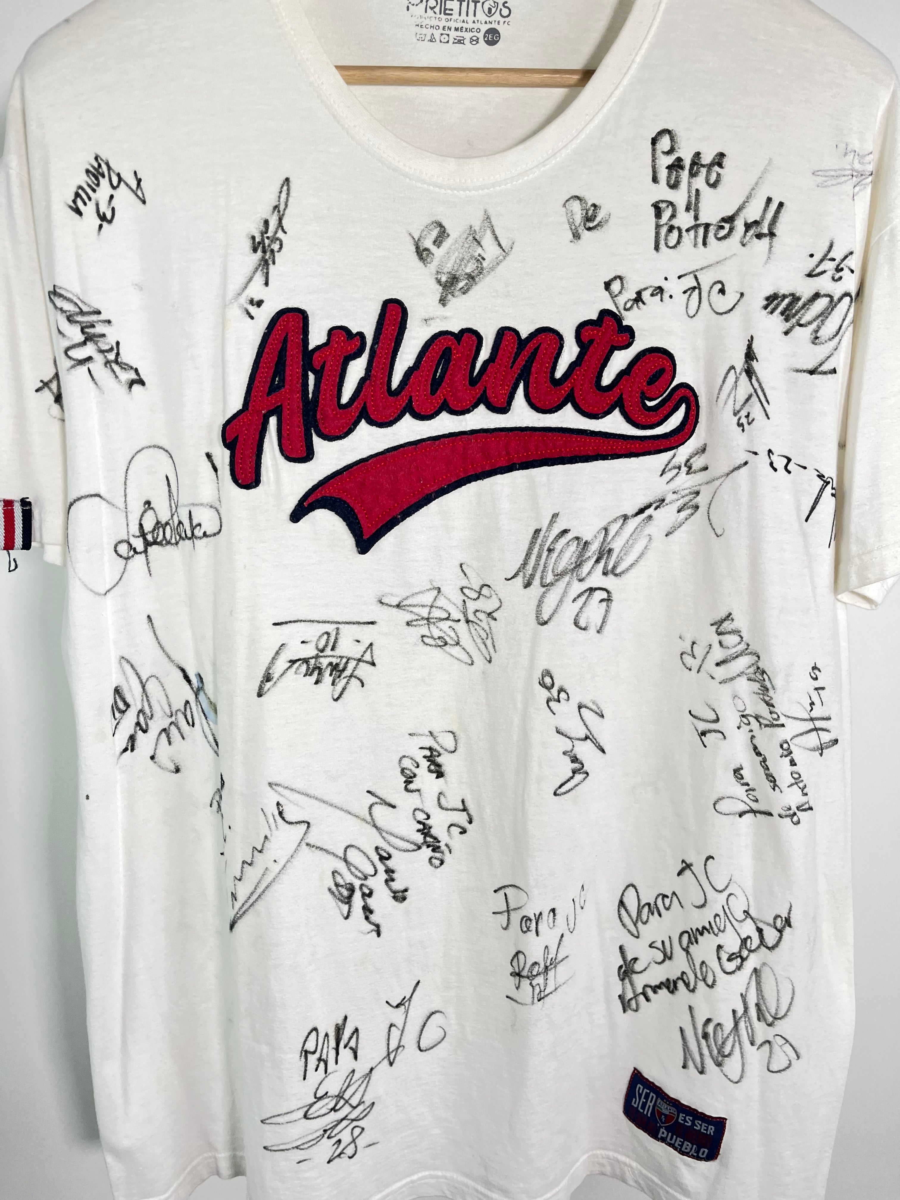 Playera Atlante 2022 Autografiada (XXL)