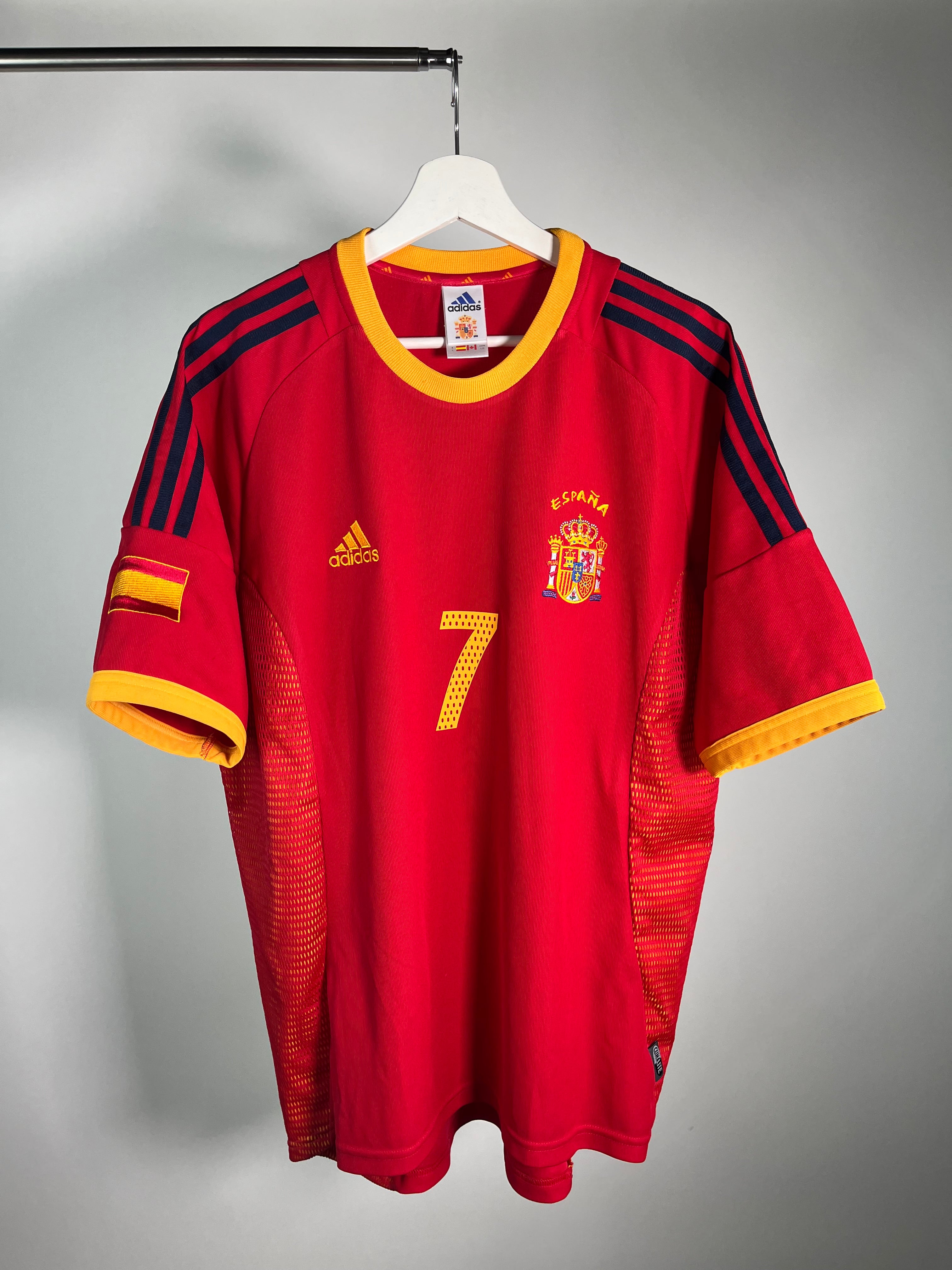 Jersey España Local 2002 2004 Raúl (L)