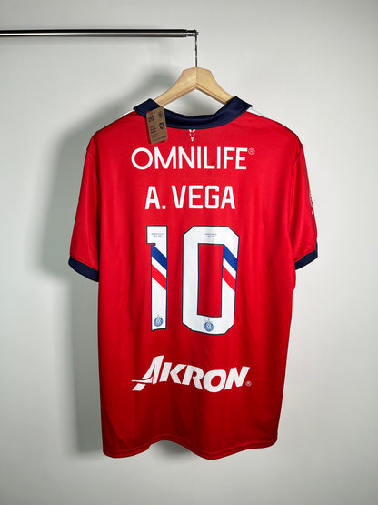 Jersey Chivas Local 2023 2024 Alexis Vega (XXL)