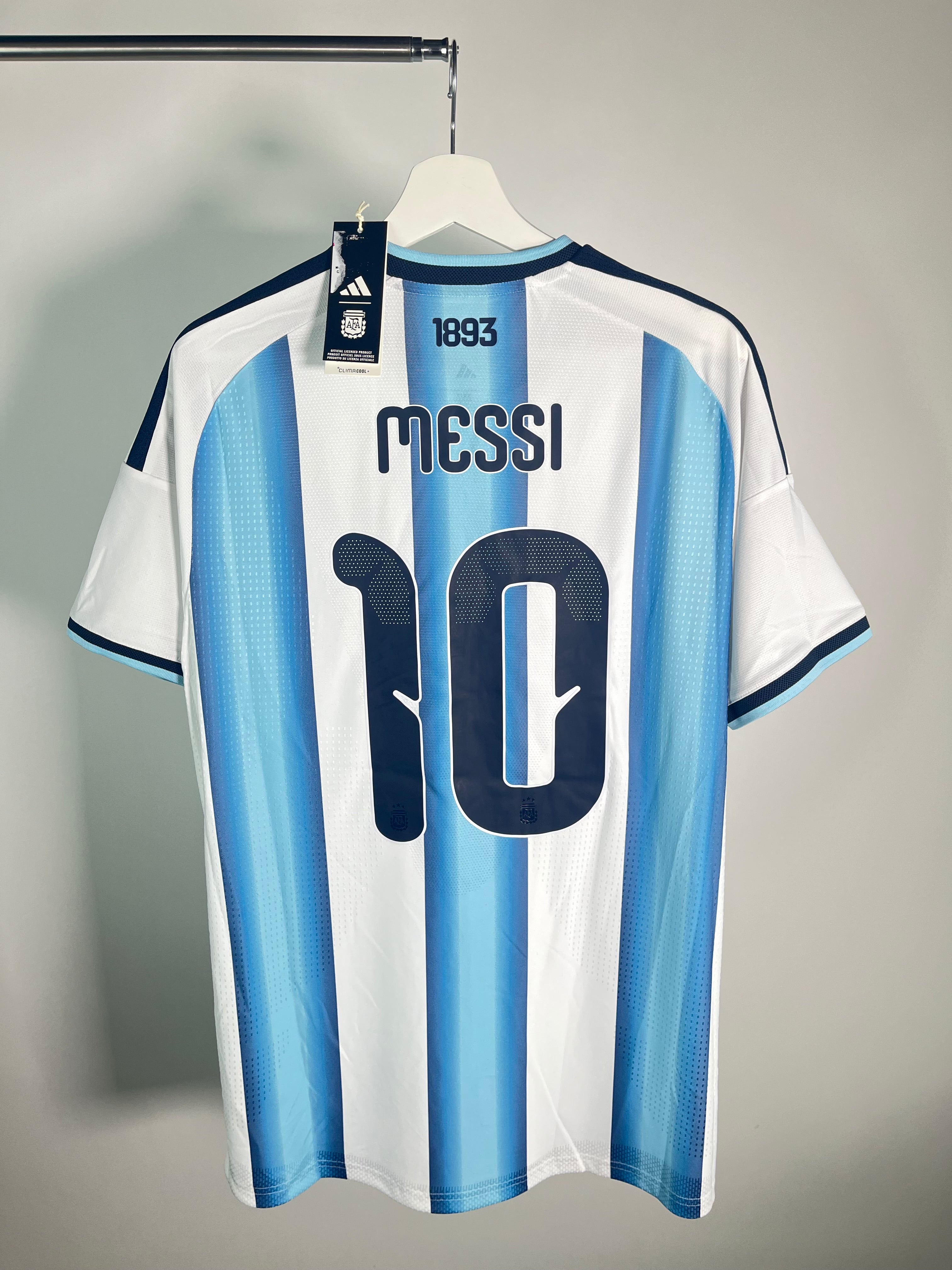Jersey Argentina Local 2026 2027 Versión Jugador Lionel Messi *C/Etiquetas* (L)