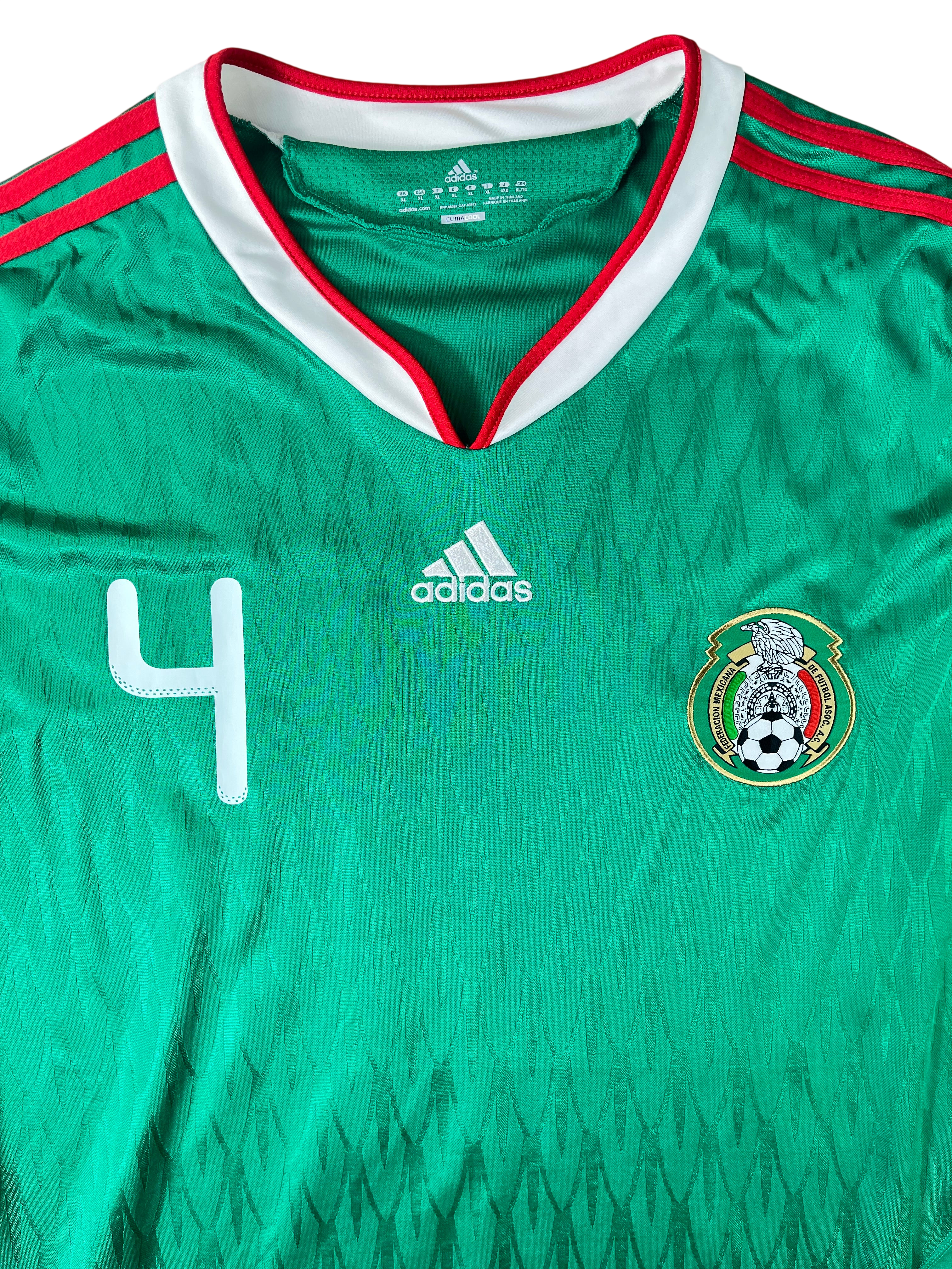 Jersey México Local 2010 2011 Manga Larga Rafael Márquez (XL)