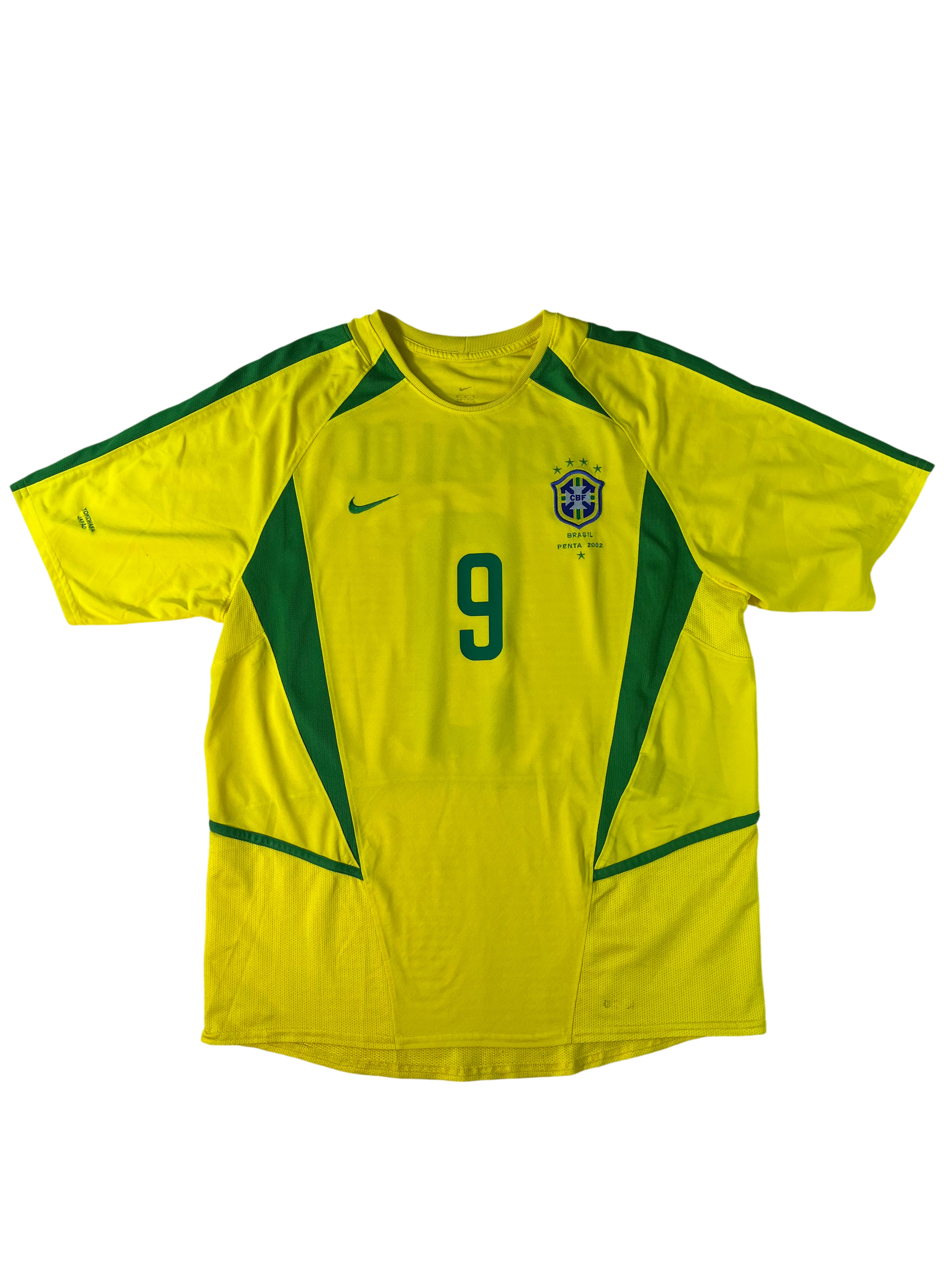 Jersey Brasil Local 2002 2004 Ronaldo Nazario (M)