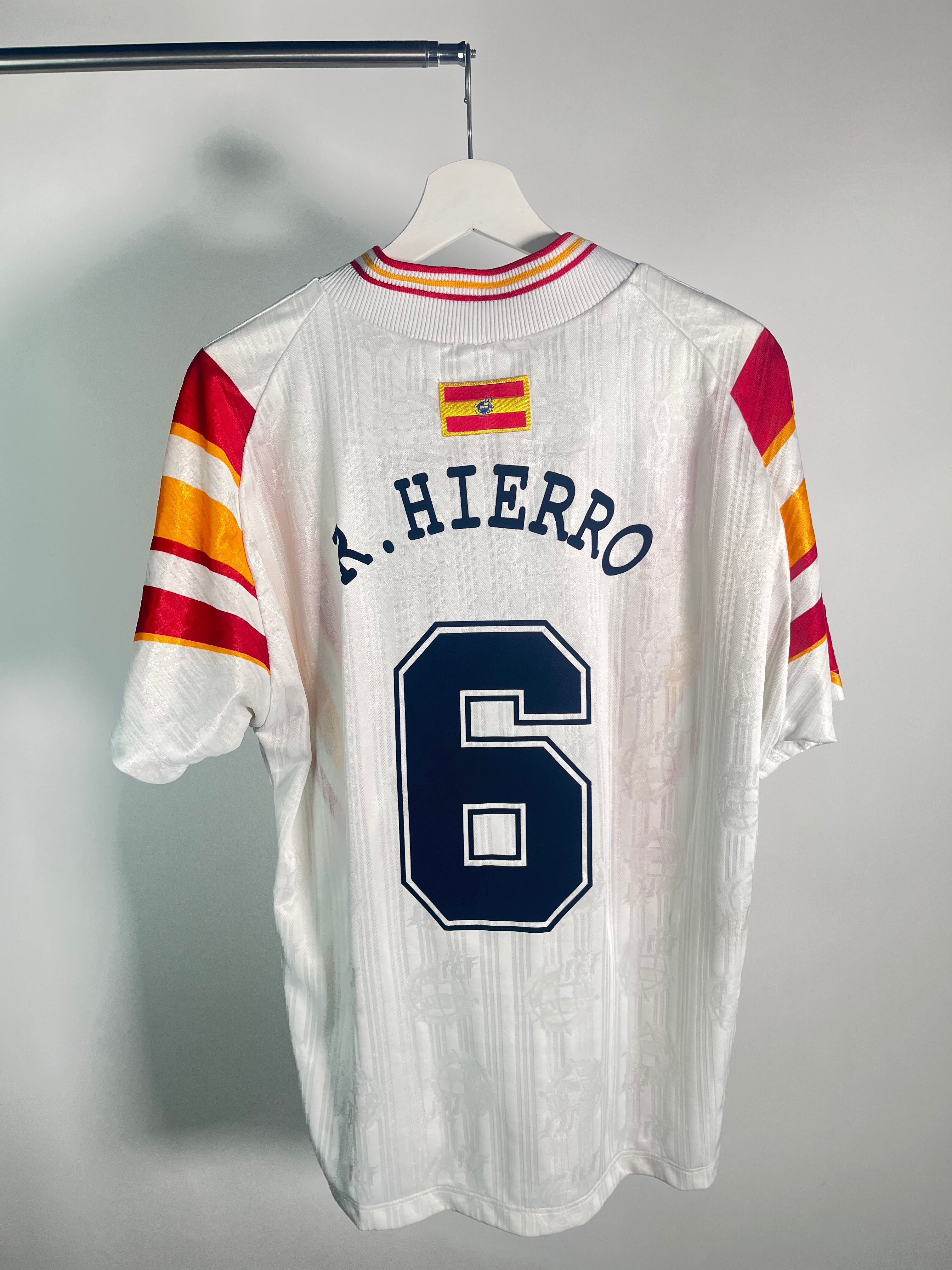 Jersey España Tercera 1996 1998 Fernando Hierro (L)