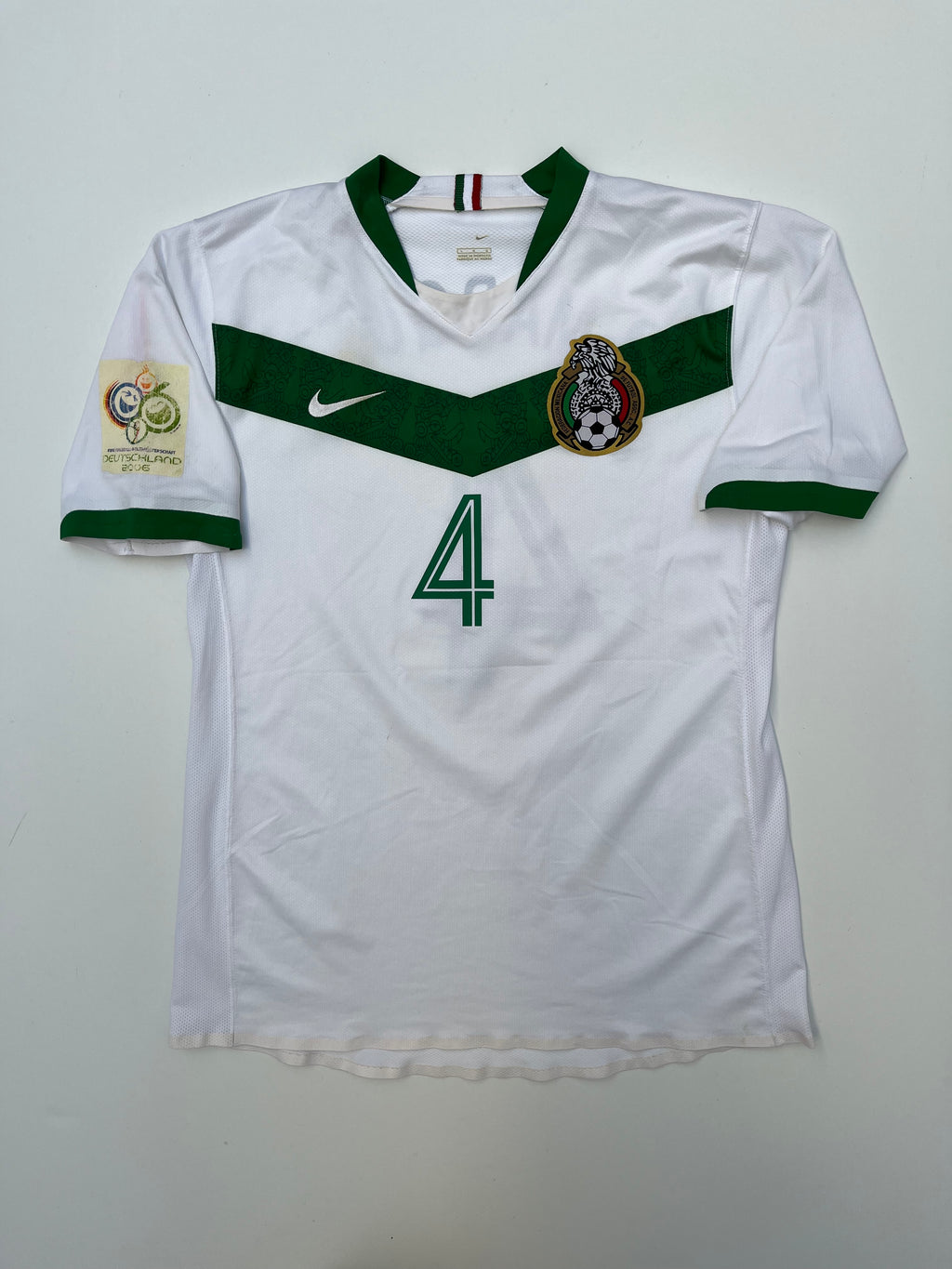 Jersey México Visita 2006 2007 Rafael Márquez Versión Jugador (L)
