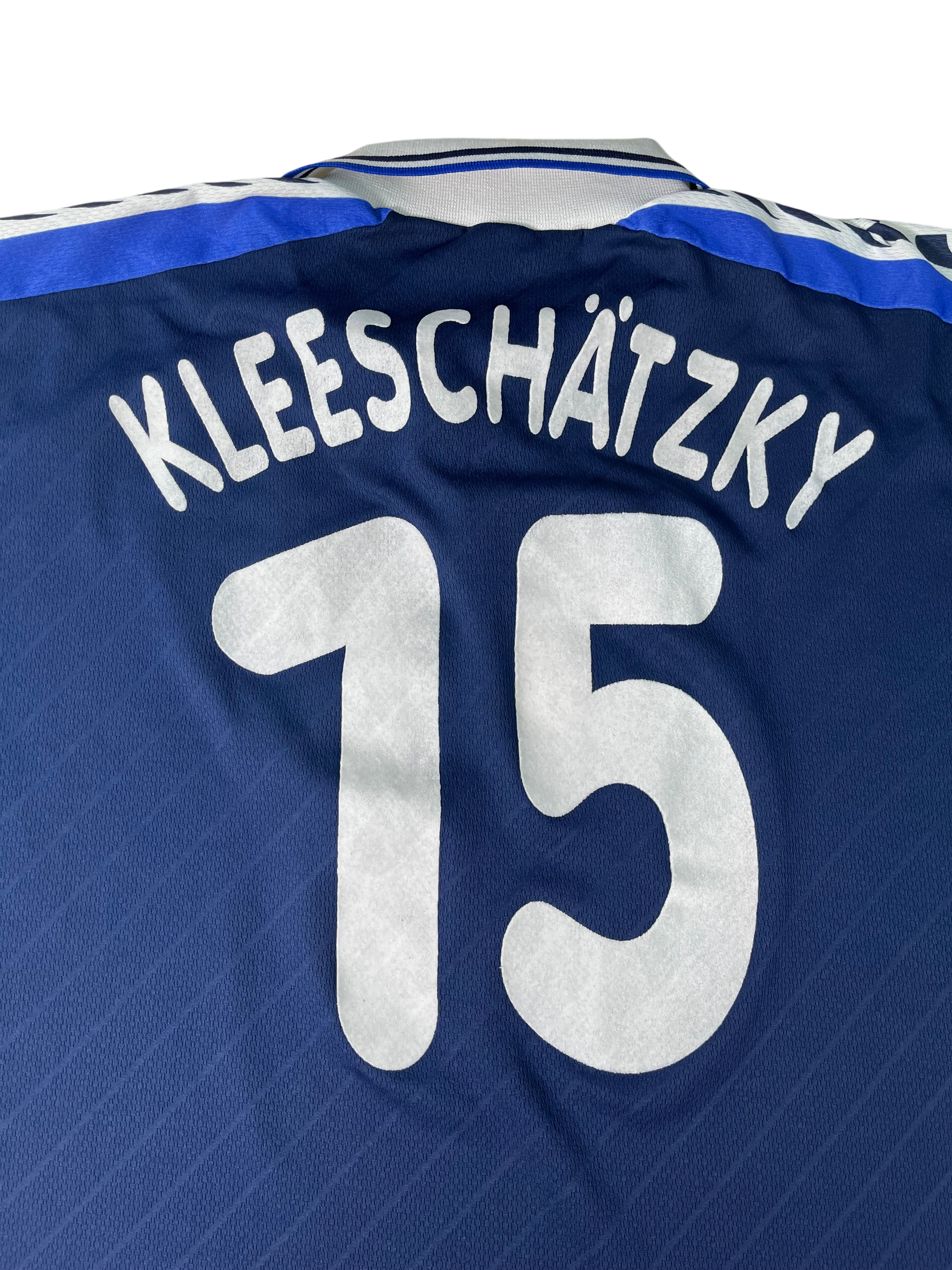 Jersey Wolfsburgo Tercera 1997 1998 Utilería Peter Kleeschatzky (L)