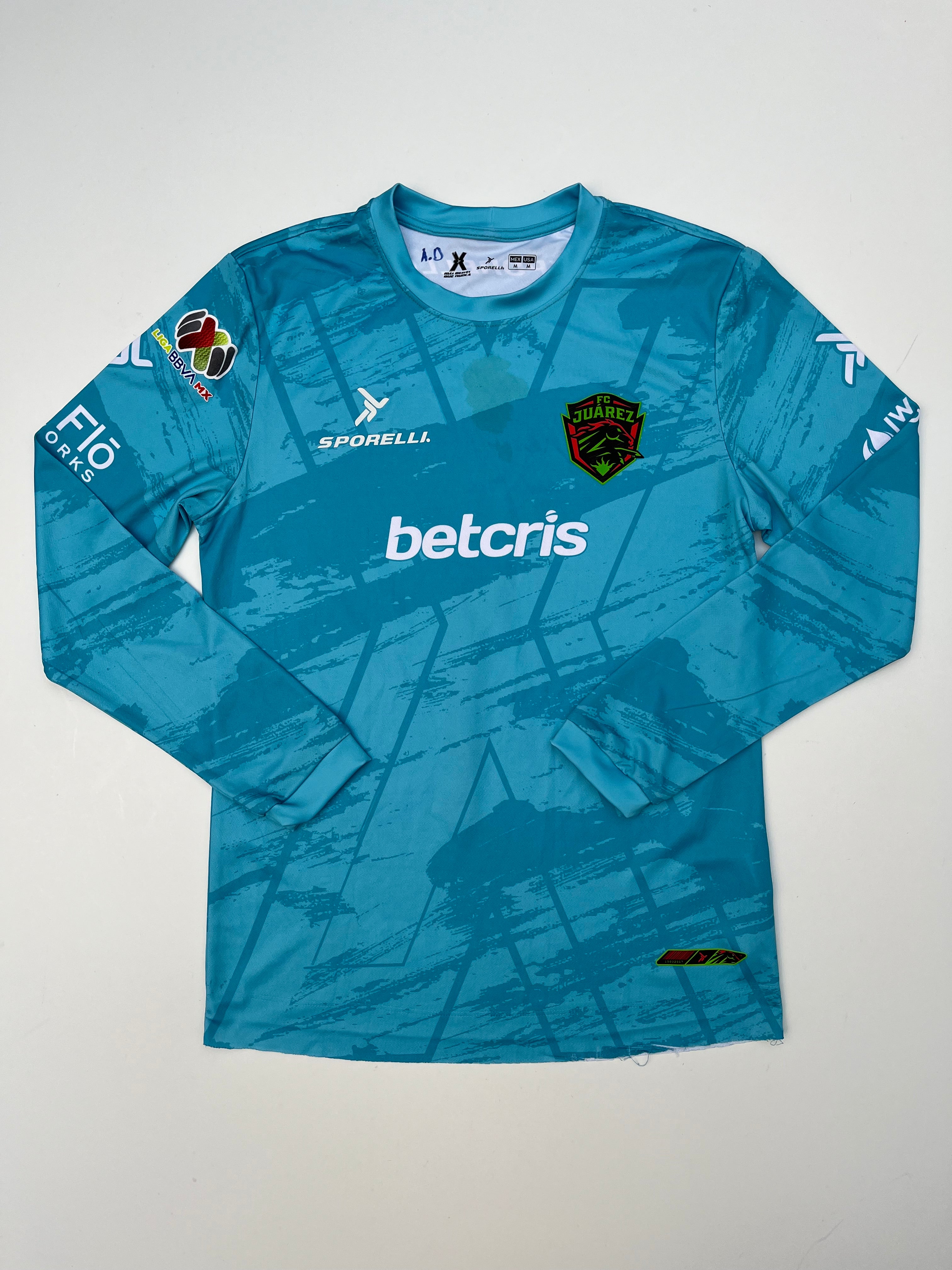 Jersey Juarez FC Portero 2022 2023 Match Worn Alfredo Talavera (M)