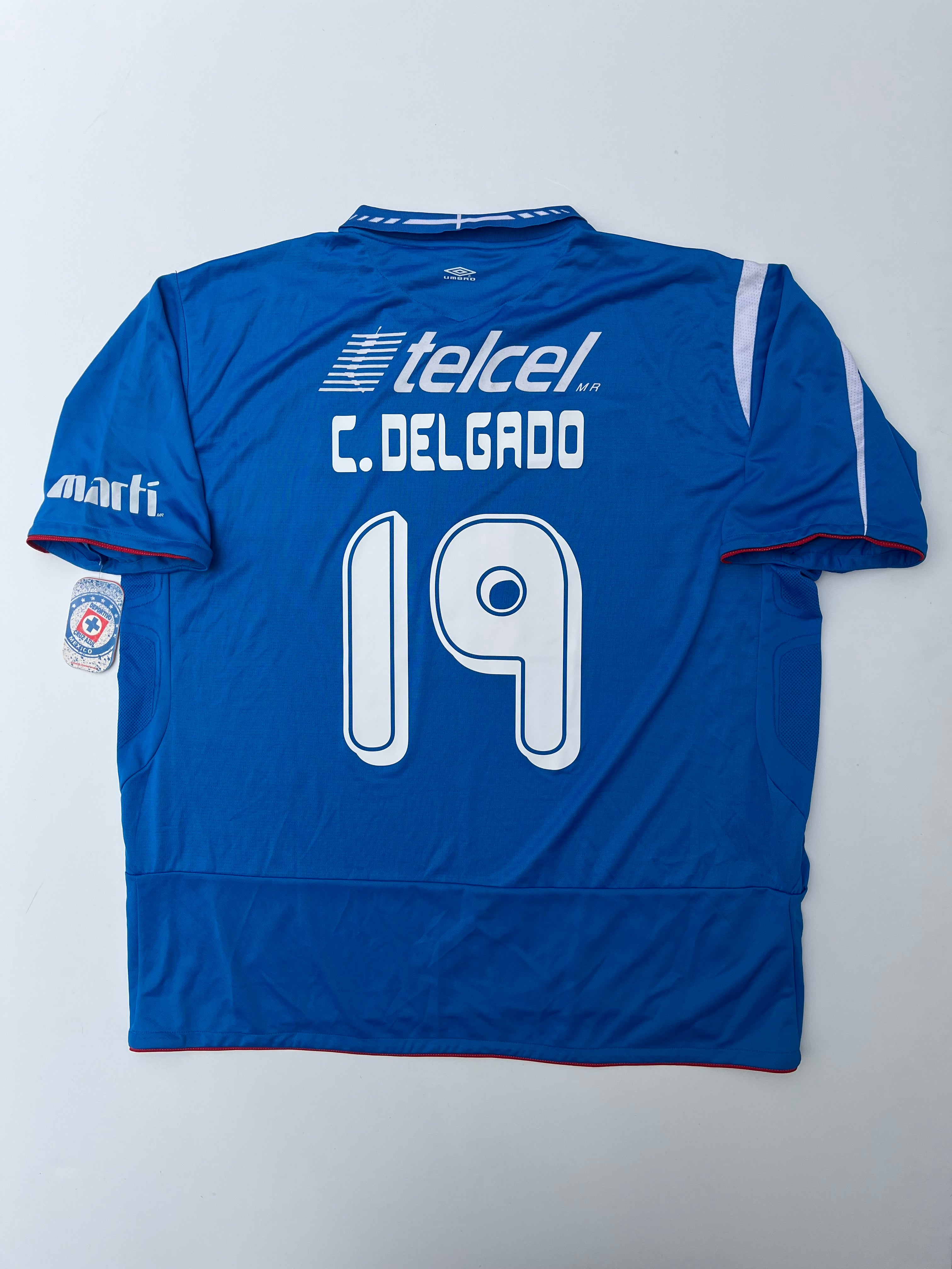Jersey Cruz Azul Local 2006 2007 *C/Etiquetas* César “Chelito”Delgado (XL)