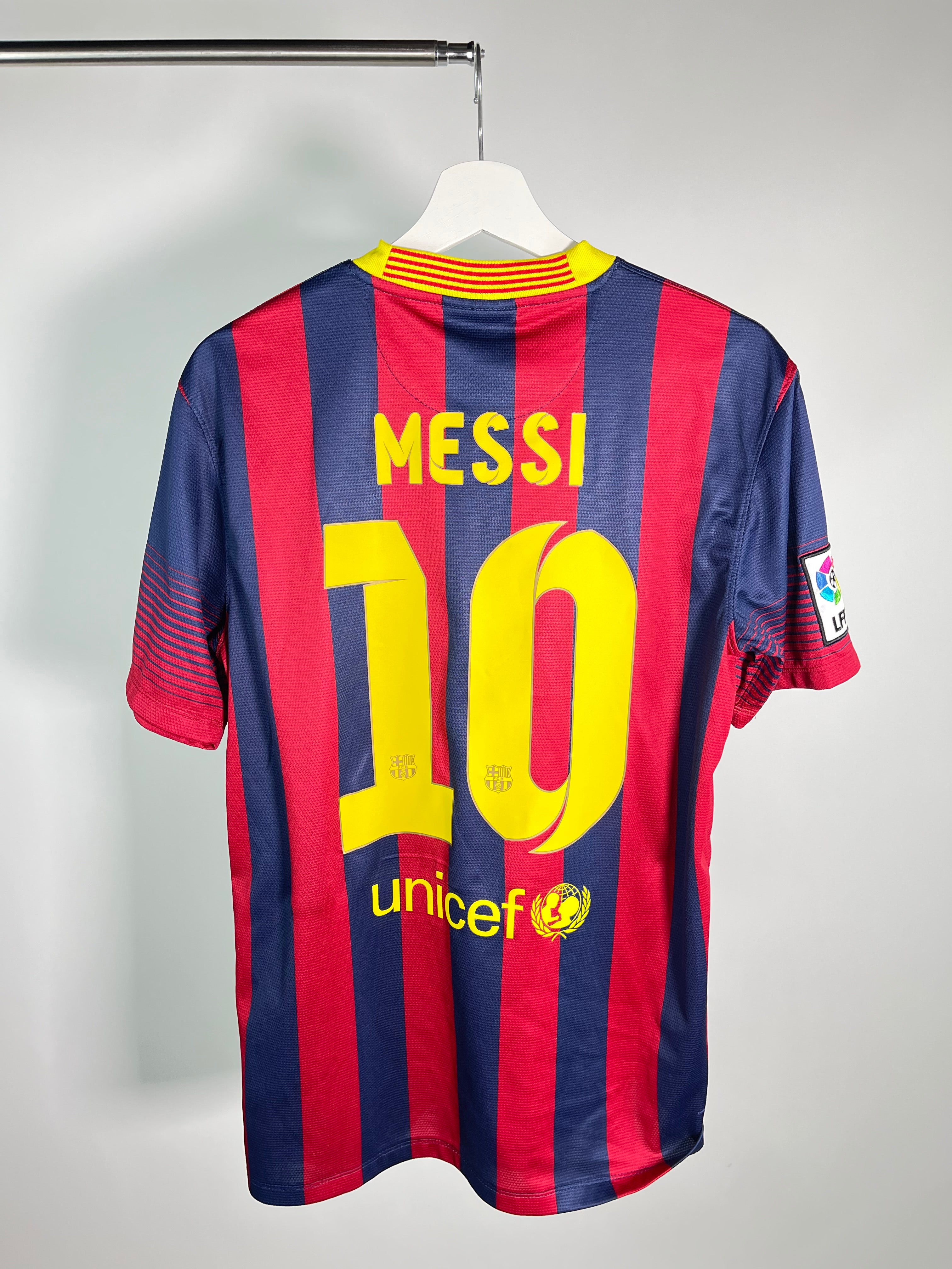 Jersey Barcelona Local 2013 2014 Lionel Messi (M)