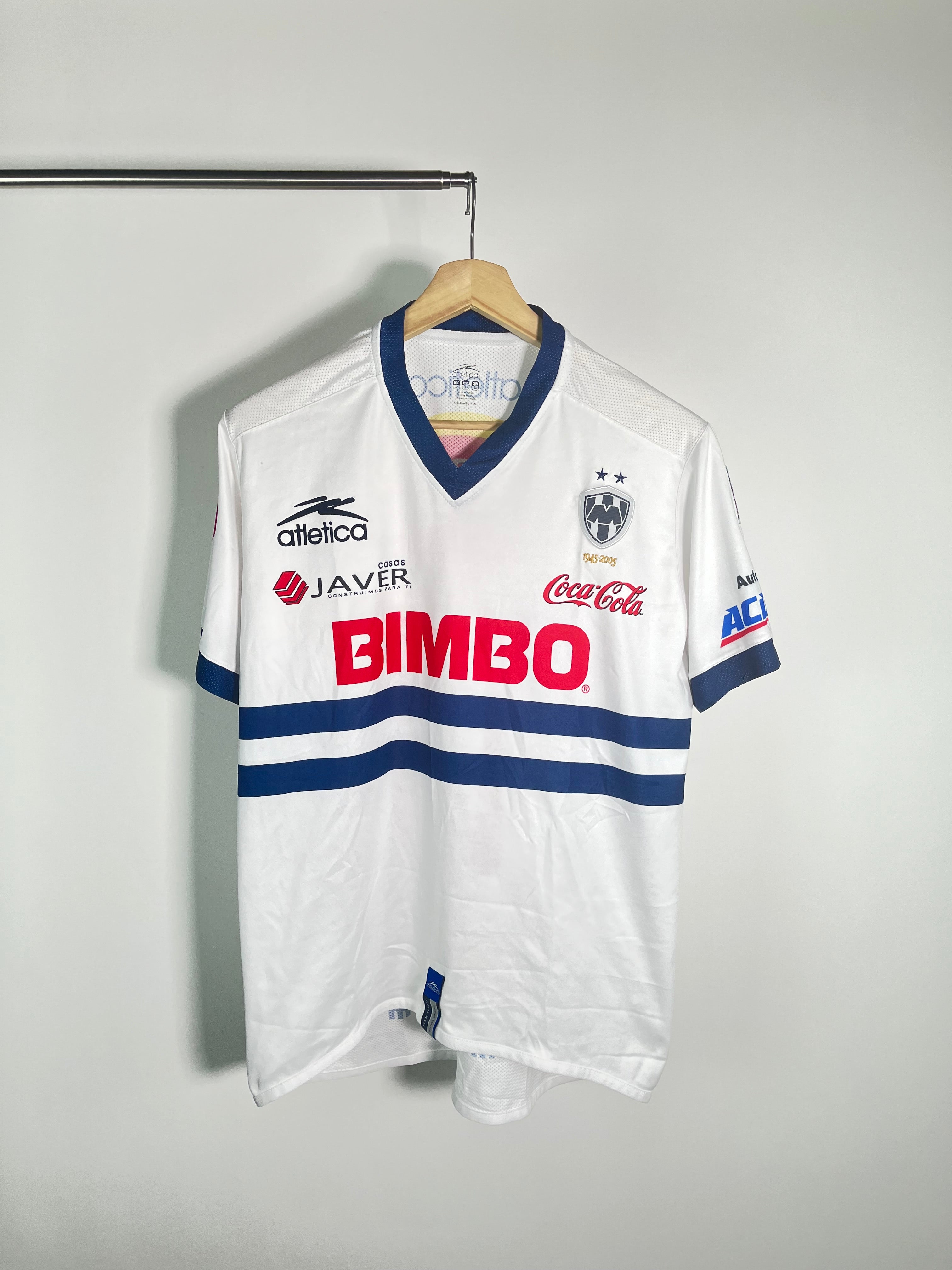 Jersey Rayados Monterrey Visita 2005 2006 Utilería Walter Erviti (L)