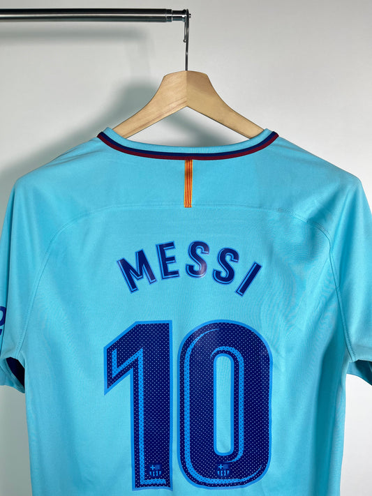 Jersey Barcelona Visita 2017 2018 Lionel Messi (L)