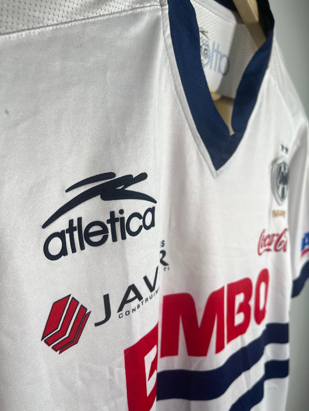 Jersey Rayados Monterrey Visita 2005 2006 Utilería Walter Erviti (L)